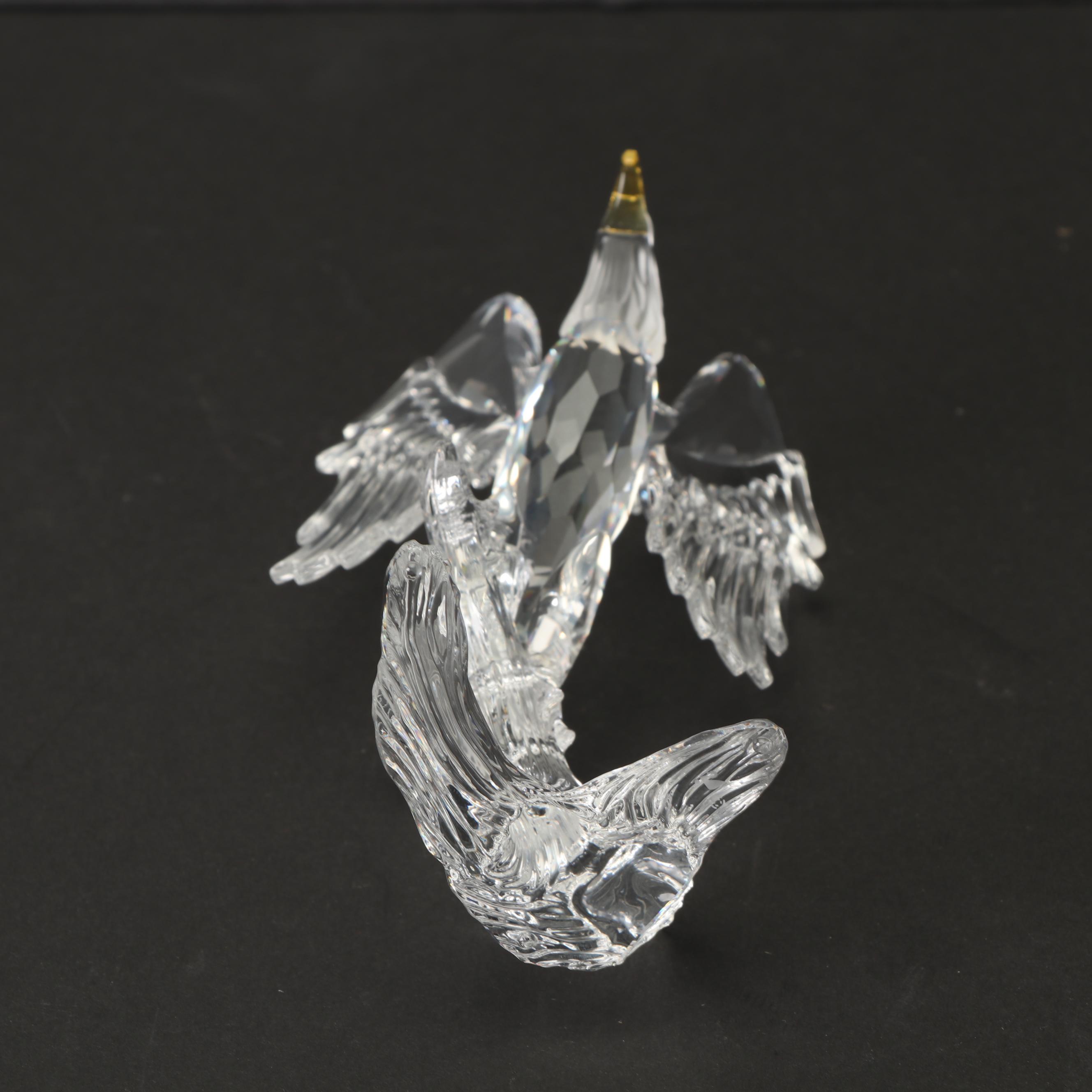Swarovski Crystal "Bald Eagle" Figurine