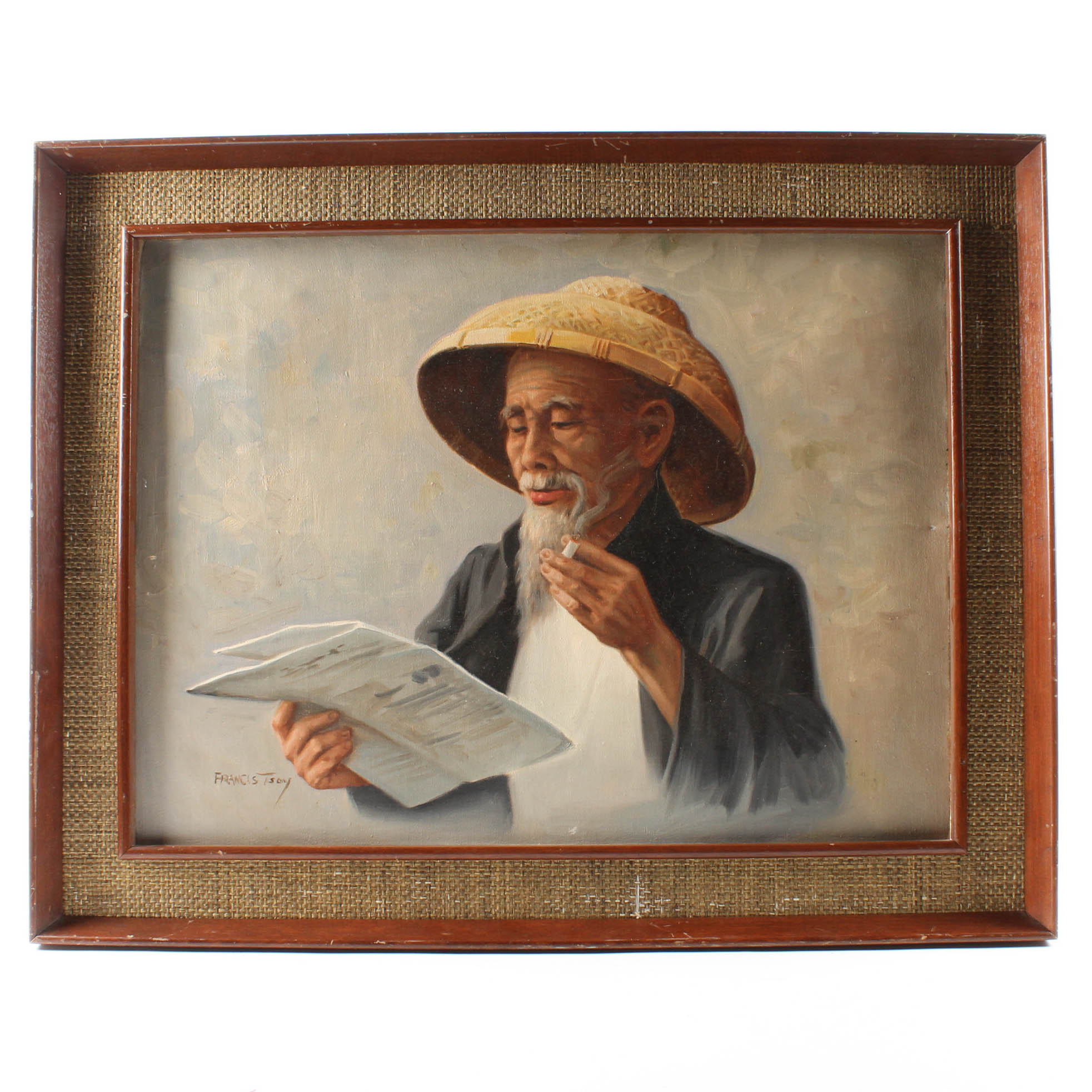Francis Tsoy Oil Painting Portrait