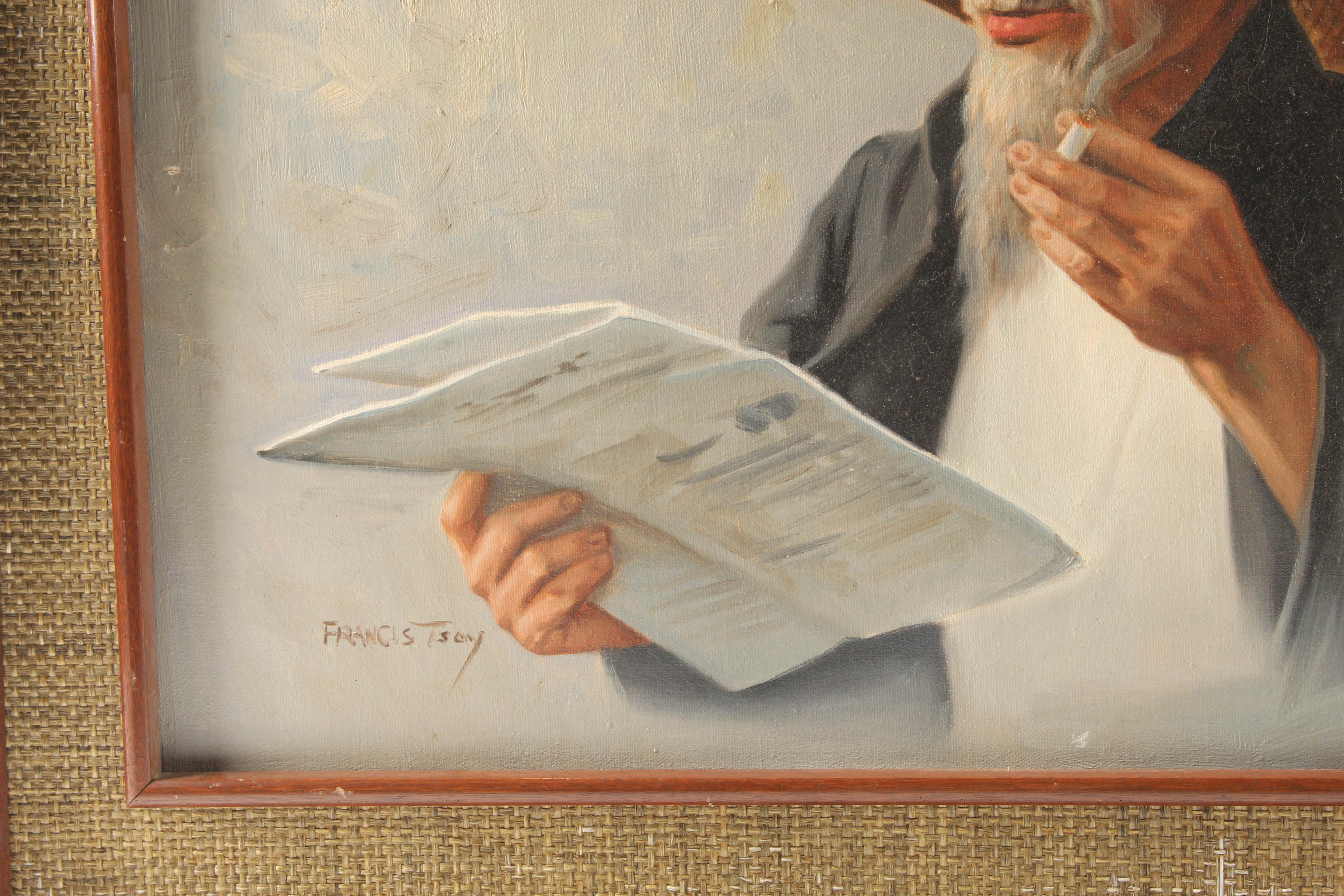 Francis Tsoy Oil Painting Portrait