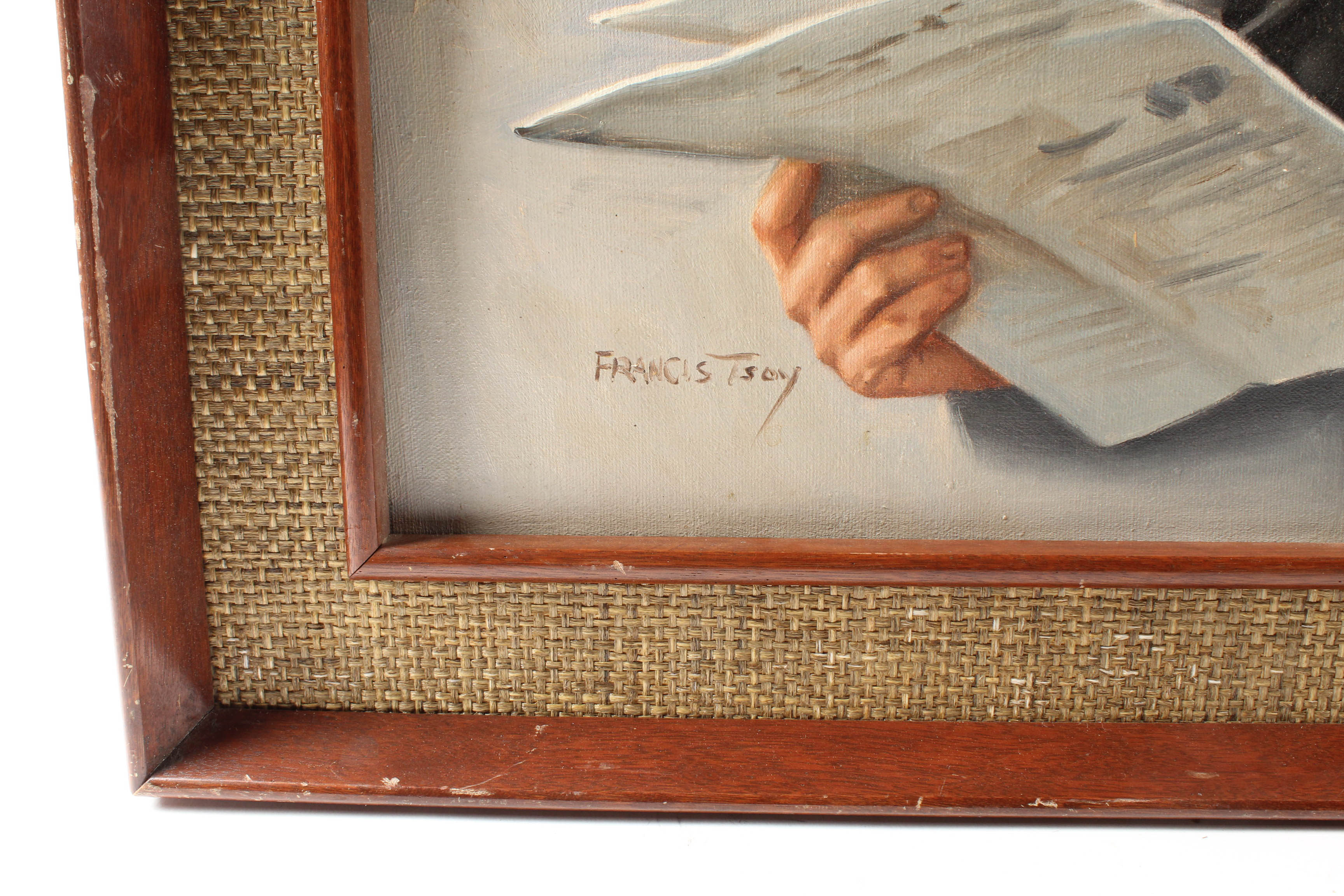 Francis Tsoy Oil Painting Portrait