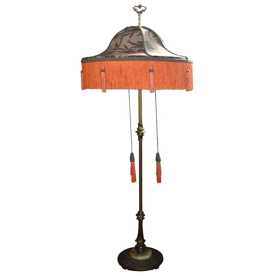 Vintage Fringe Floor Lamp
