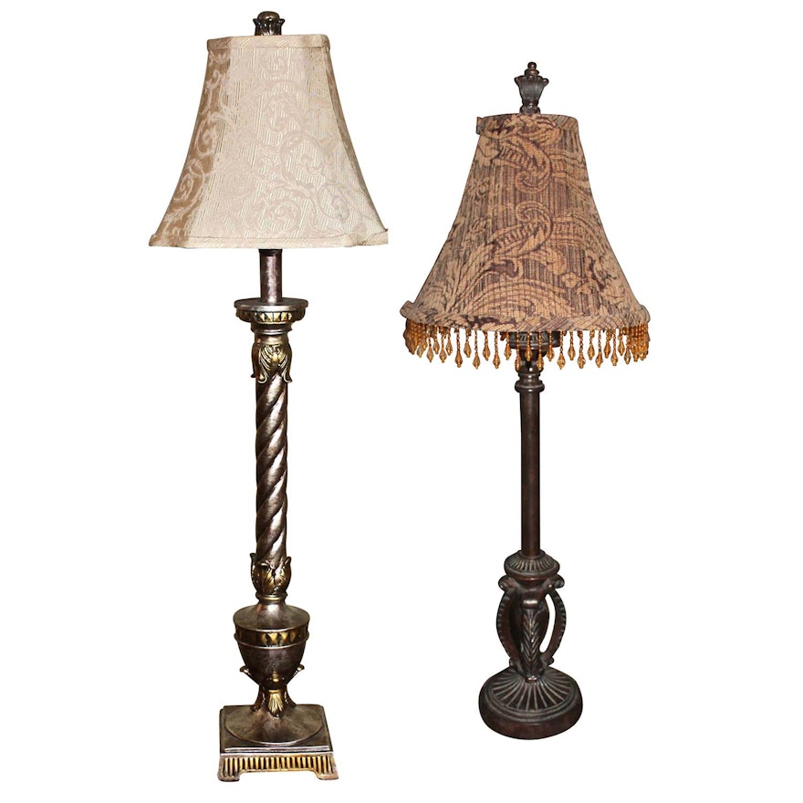 Two Buffet Style Table Lamps