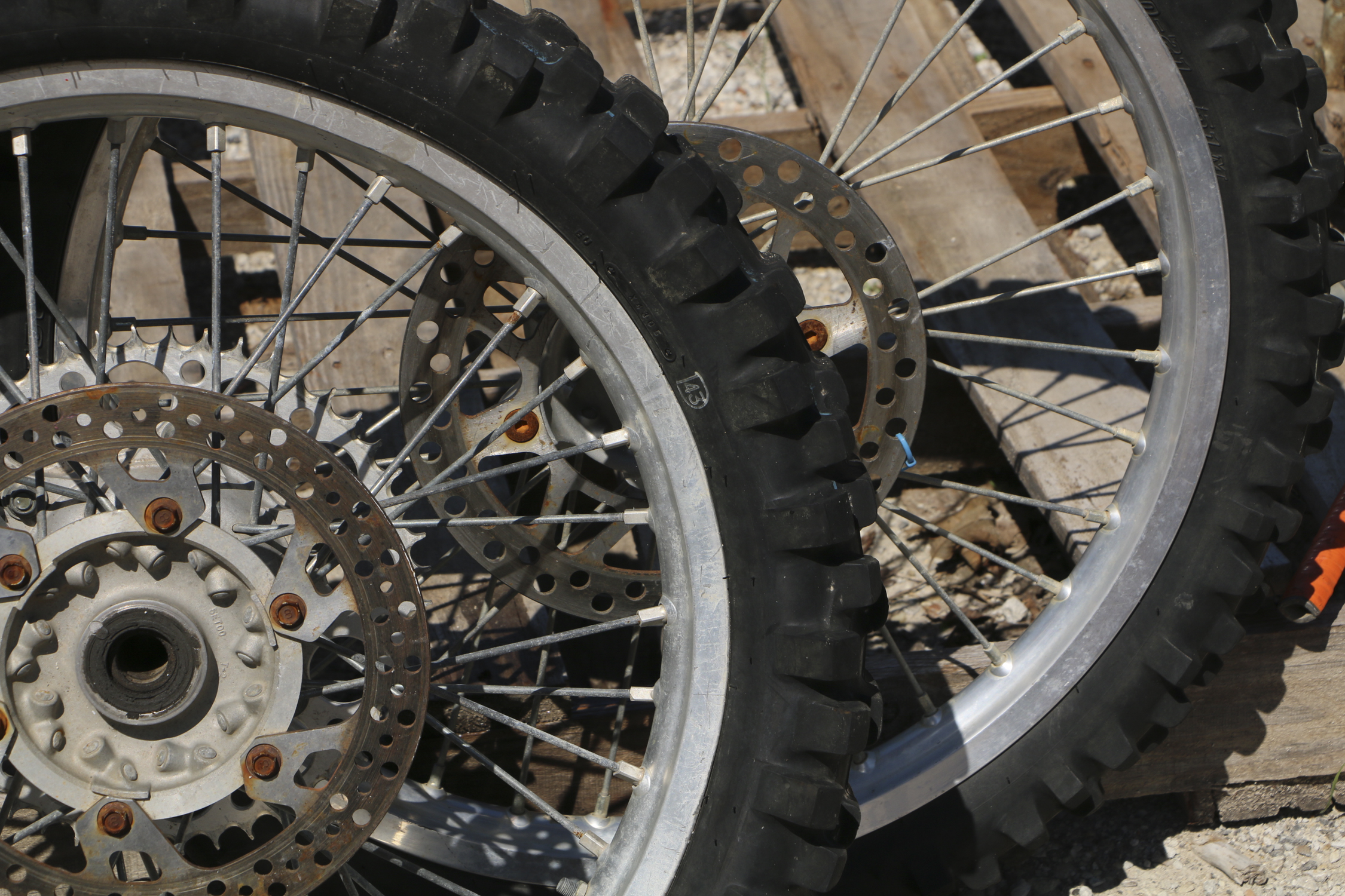 Dunlop 110/90-19 and 80/100-21 Dirt Bike Motorcycle Tires