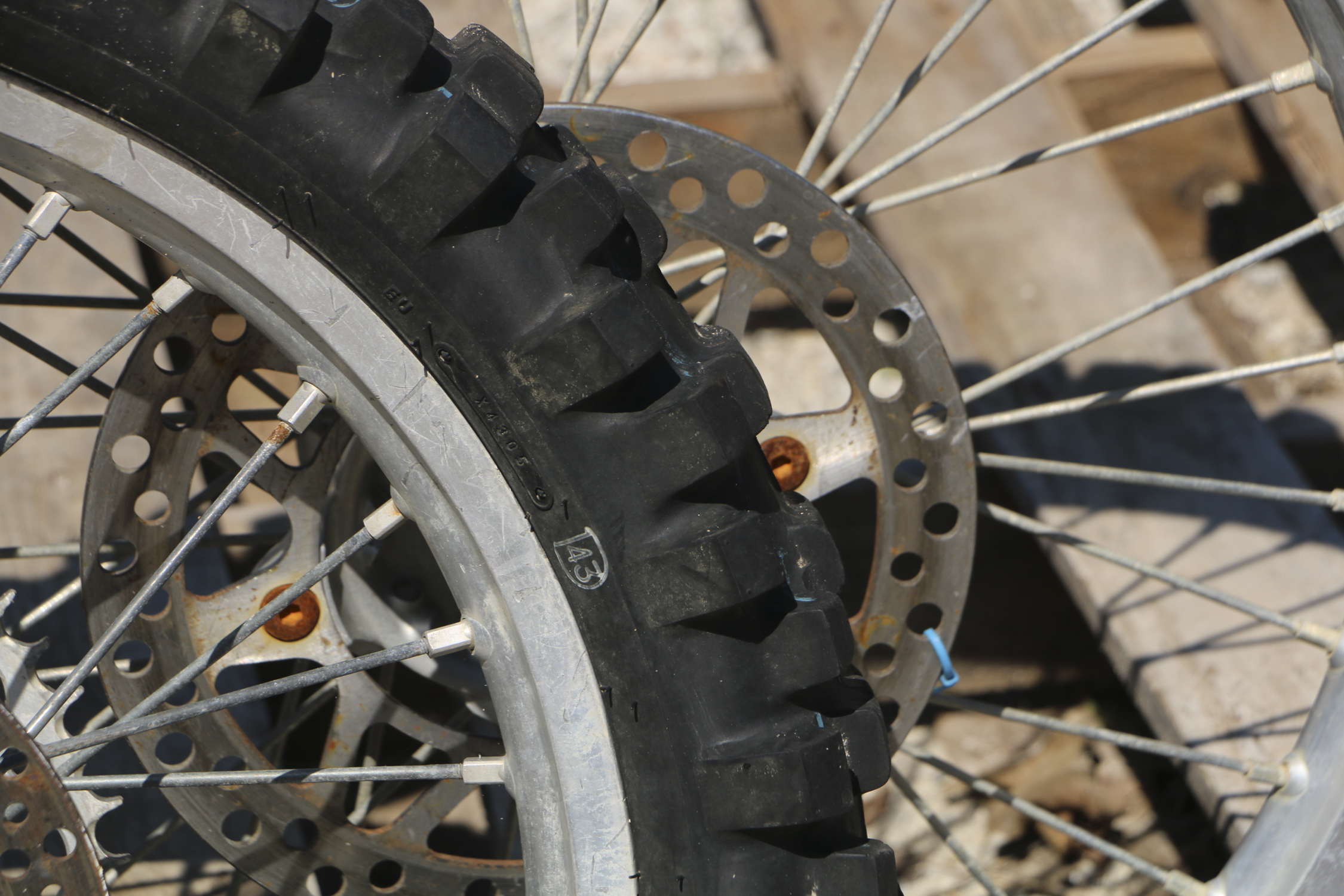 Dunlop 110/90-19 and 80/100-21 Dirt Bike Motorcycle Tires