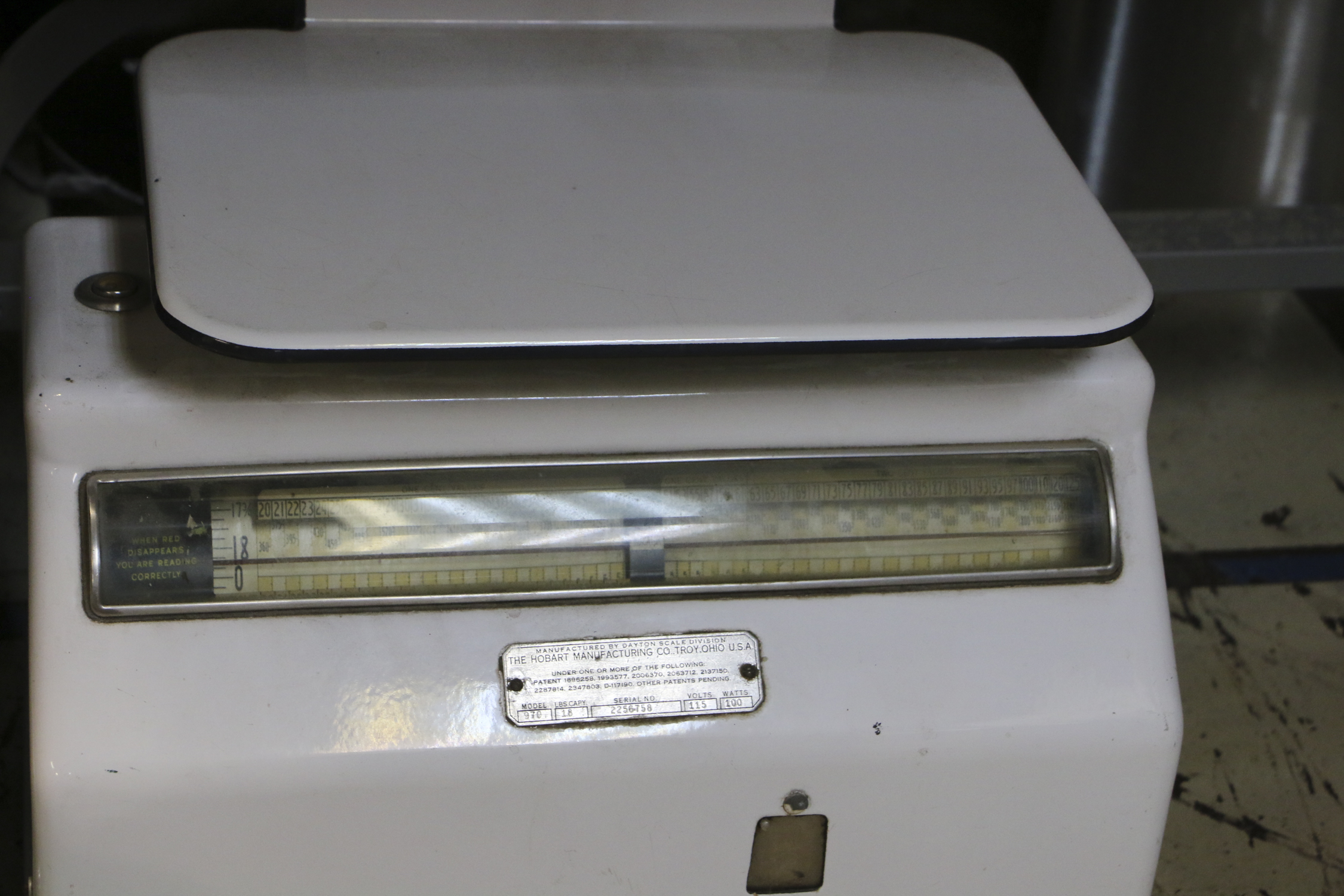 Vintage Hobart Manufacturing Company Scale