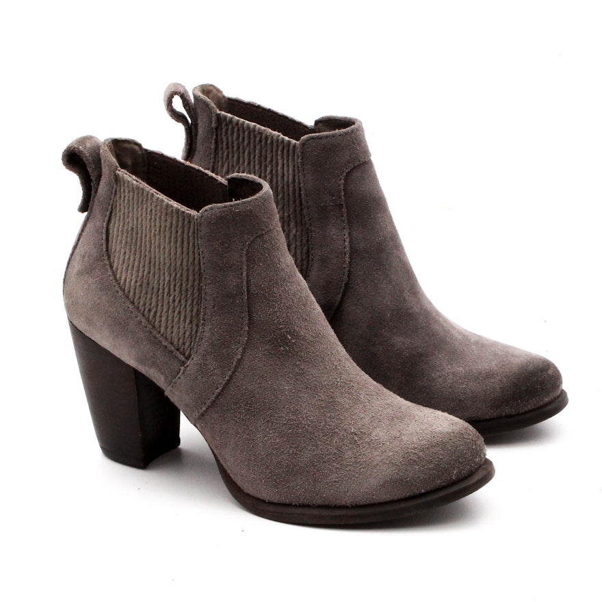 Women's UGG Cobie II Grey Suede Ankle Boots