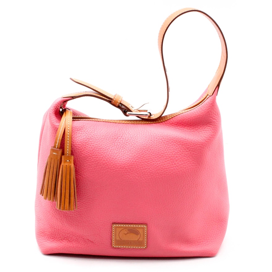 Dooney & Bourke Paige Sac Pebbled Leather Bucket Bag