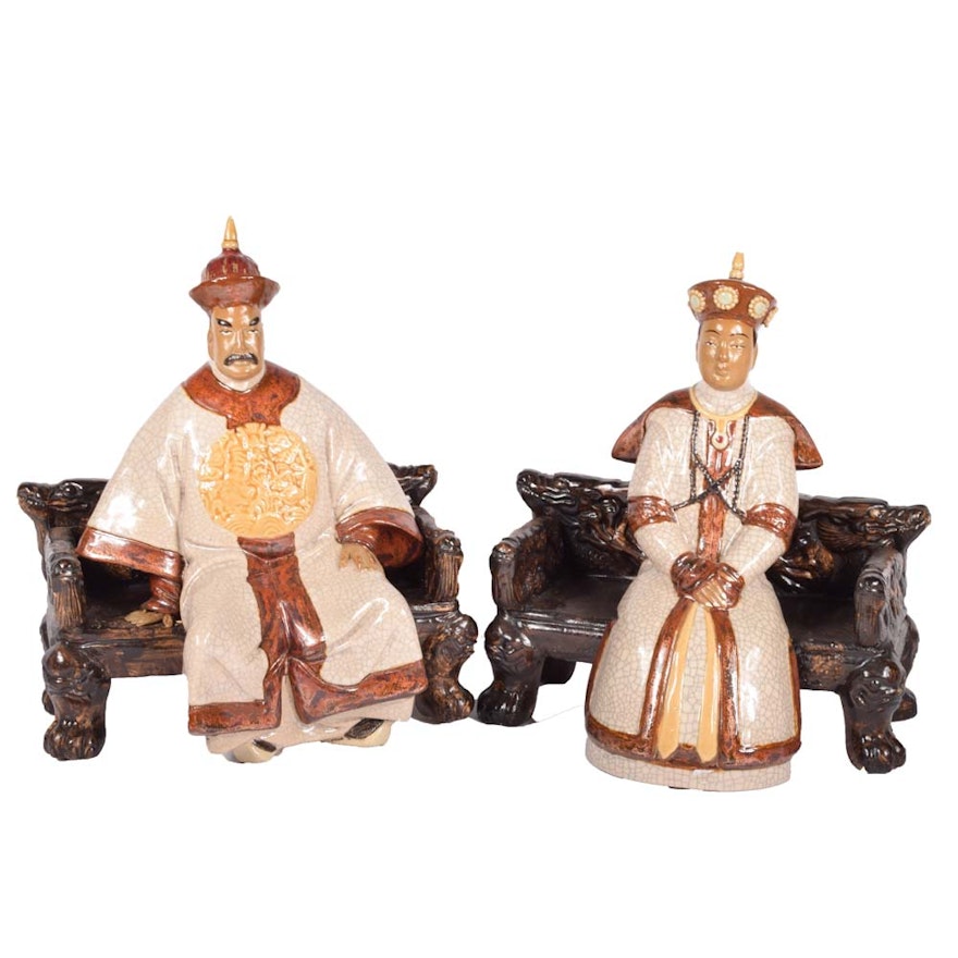 Terracotta Chinese Emperor Figurines