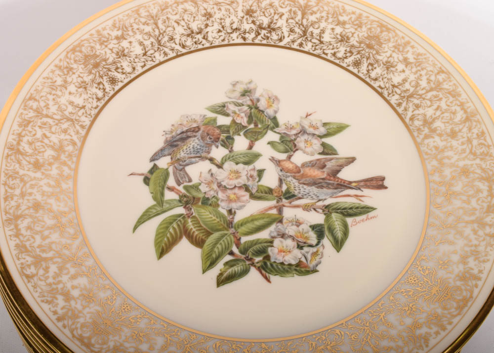 Vintage Lenox Annual Edition "Boehm Birds" Collector Plates
