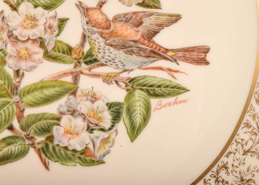 Vintage Lenox Annual Edition "Boehm Birds" Collector Plates