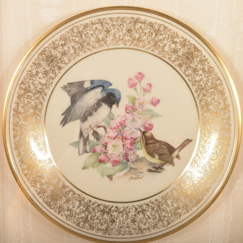 Vintage Lenox Annual Edition "Boehm Birds" Collector Plates
