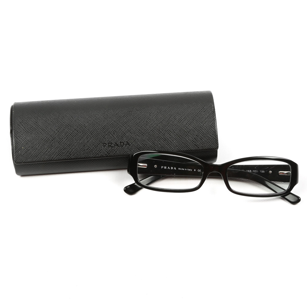 Prada Italian Unisex Eyeglasses