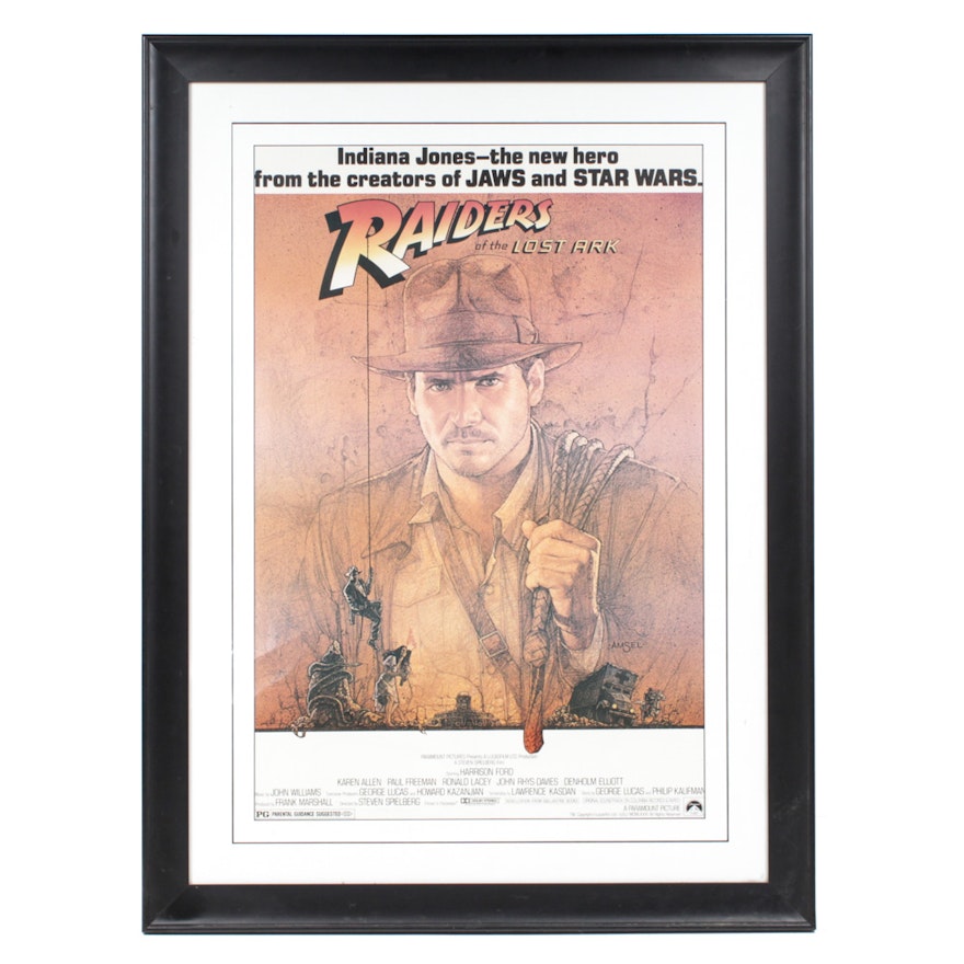 Indiana Jones Raiders of the Lost Ark Film Poster