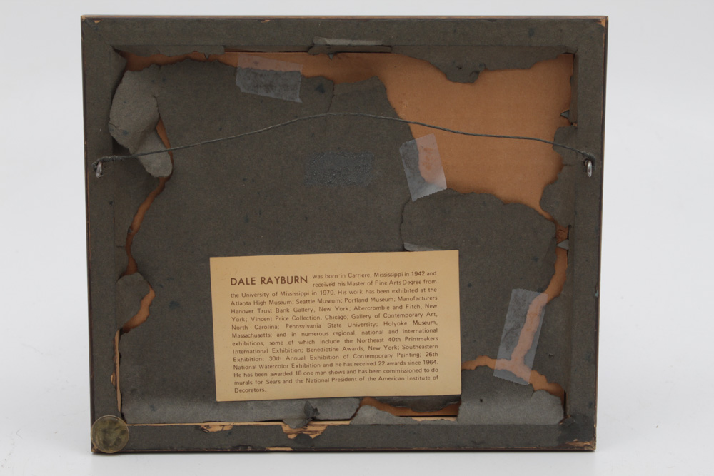 Dale Rayburn Limited Edition Etching "The Nonconformist"