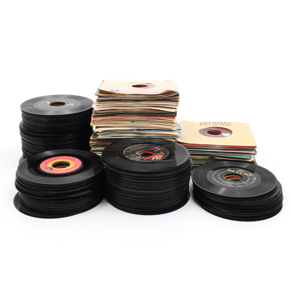 Vintage 45s Featuring Madonna, Blondie, Emmy Lou Harris, Perry Como