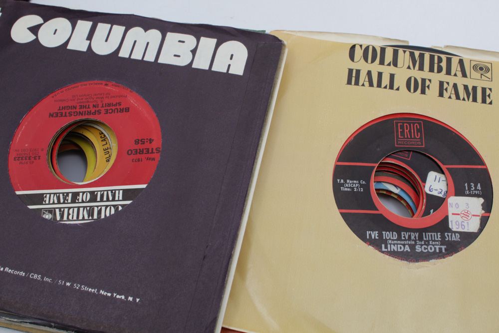 Vintage 45s Featuring Madonna, Blondie, Emmy Lou Harris, Perry Como