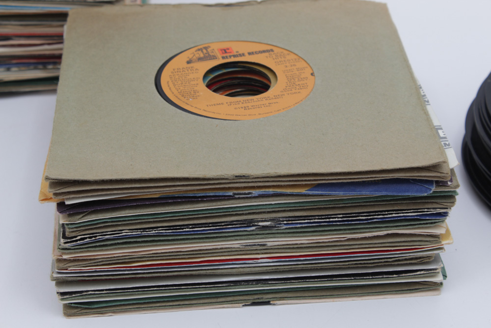 Vintage 45s Featuring Madonna, Blondie, Emmy Lou Harris, Perry Como