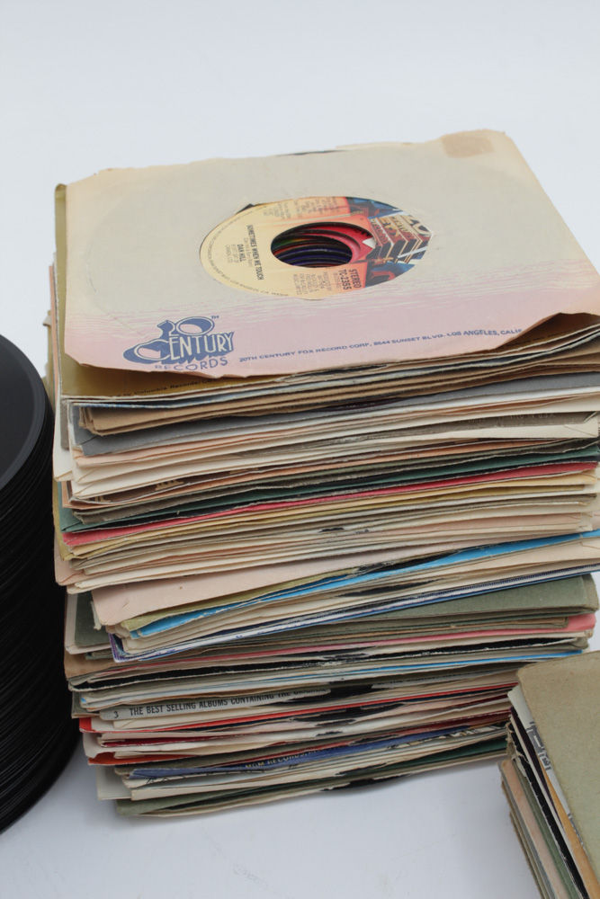 Vintage 45s Featuring Madonna, Blondie, Emmy Lou Harris, Perry Como