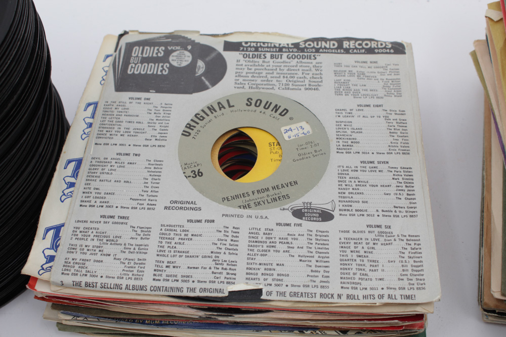 Vintage 45s Featuring Madonna, Blondie, Emmy Lou Harris, Perry Como