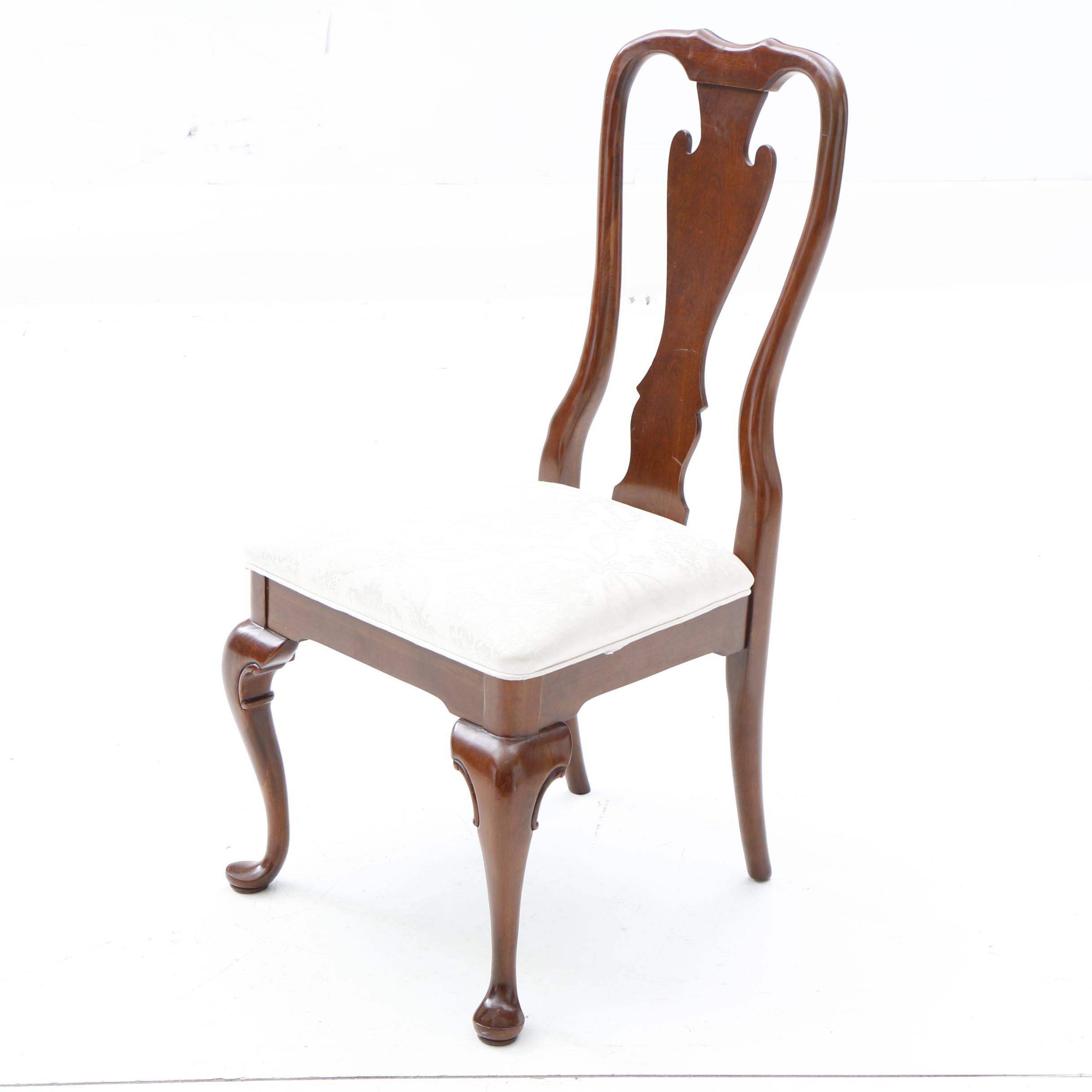 Queen Anne Stye Dining Table with Chairs by Kincaid