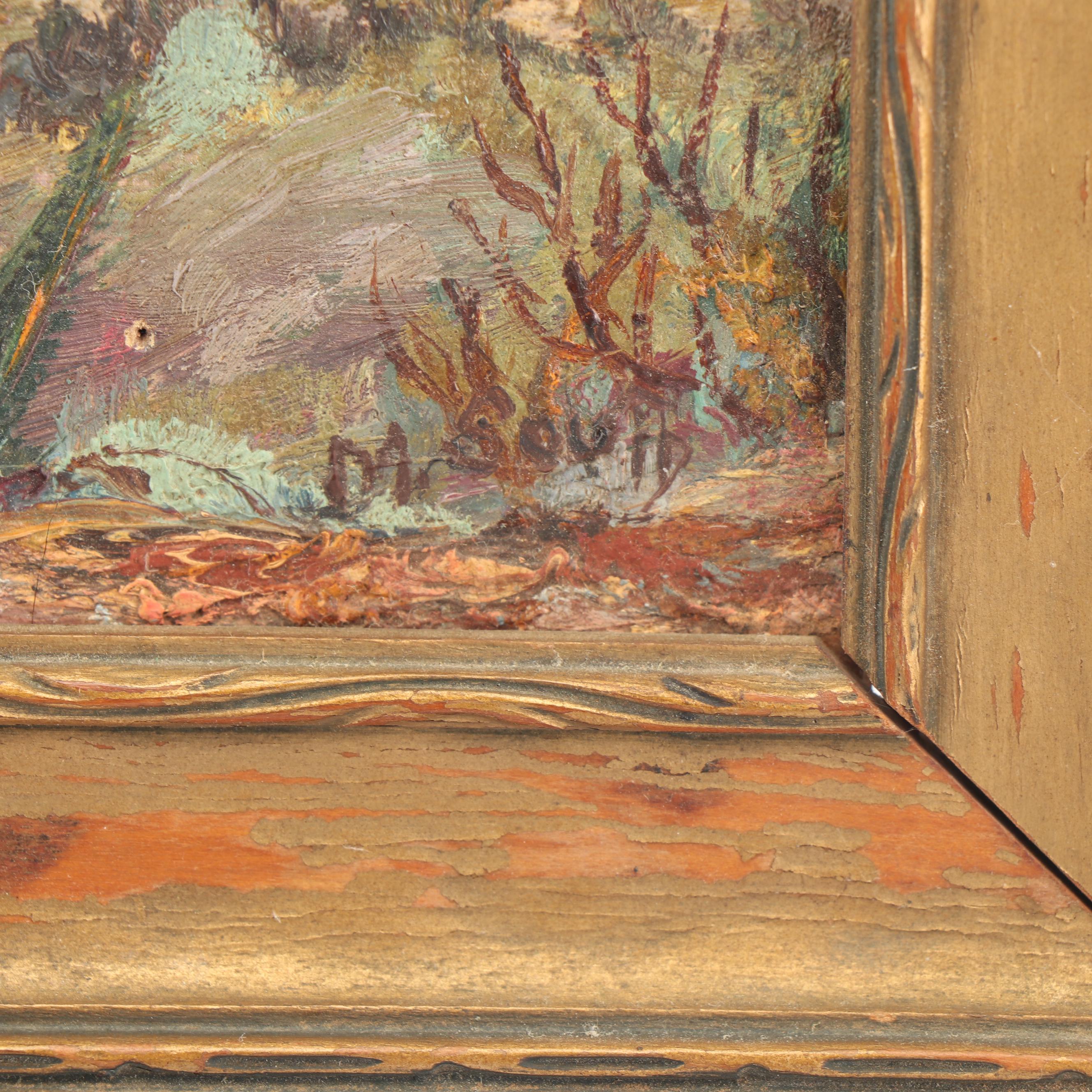 M. South Oil Painting "Santa Catalina Mts."