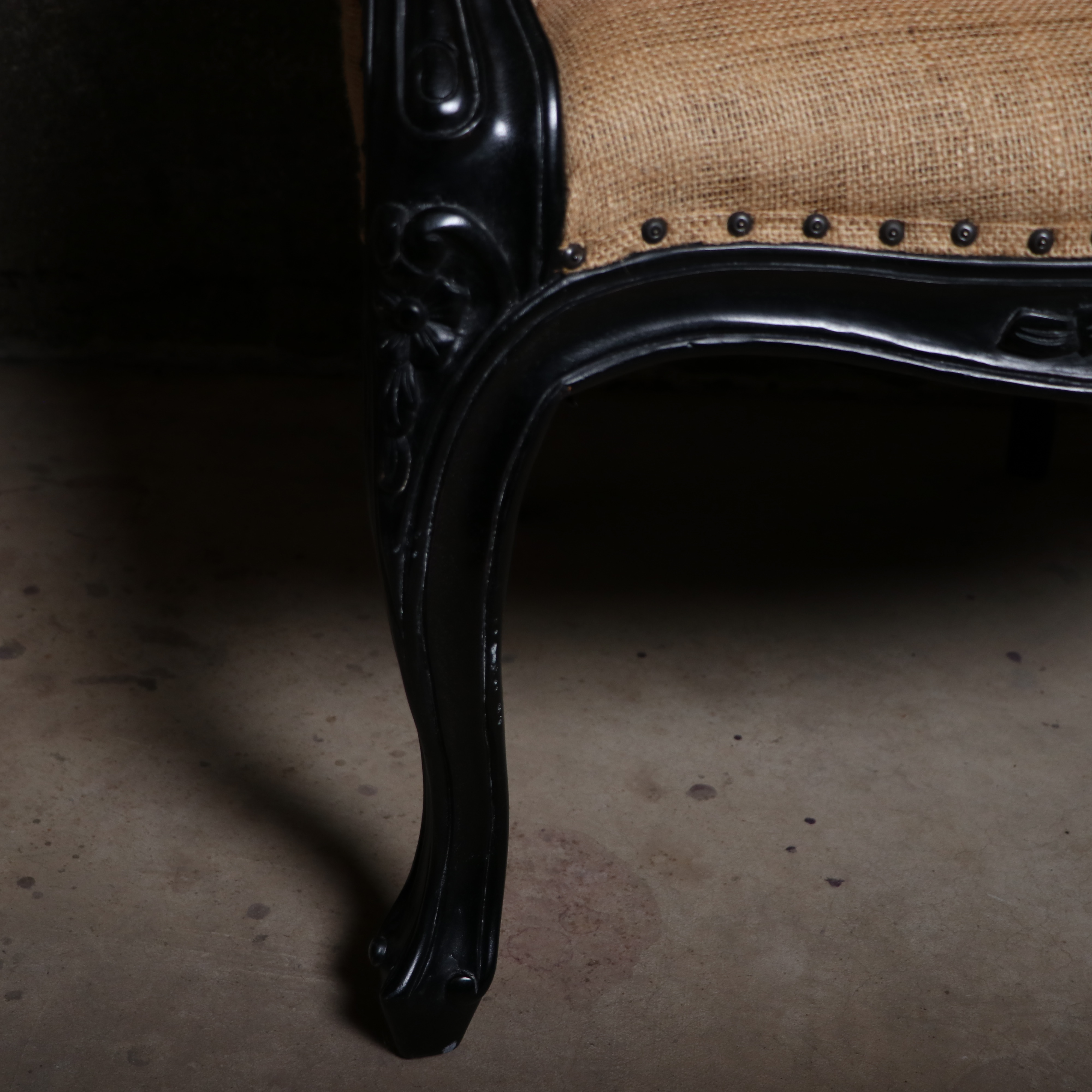 Pair of Louis XV Style Porter Chairs