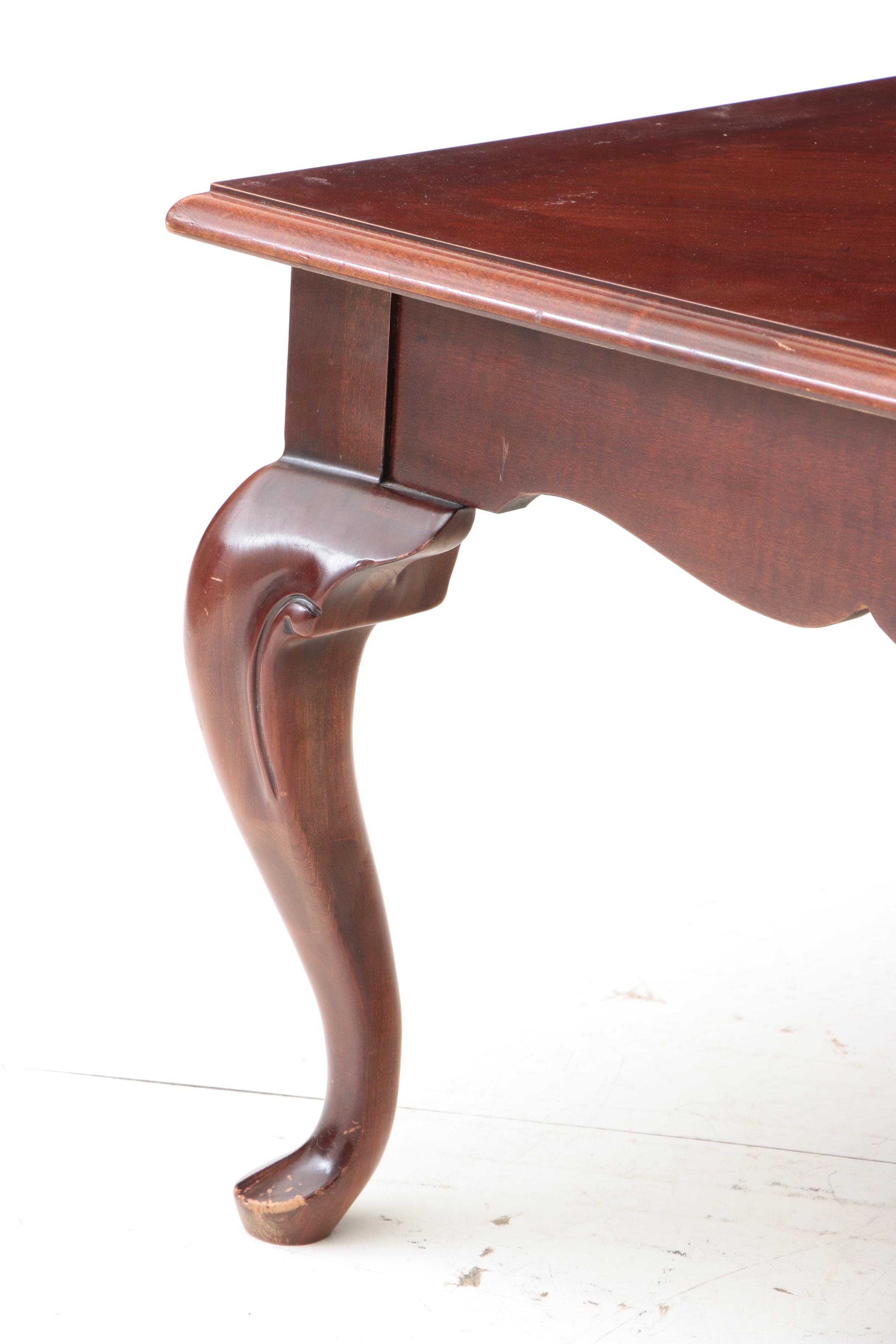 Queen Anne Style Coffee Table