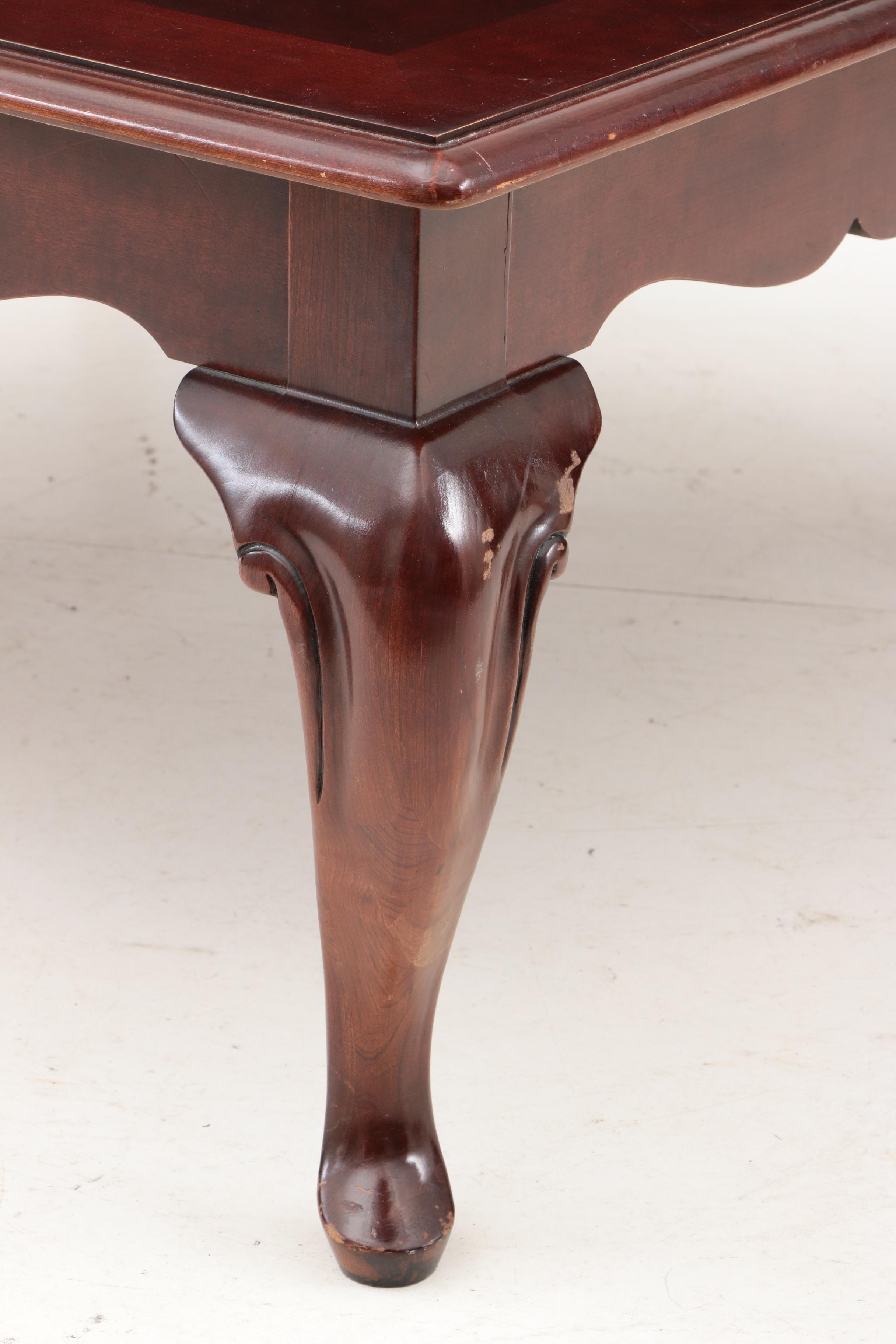 Queen Anne Style Coffee Table