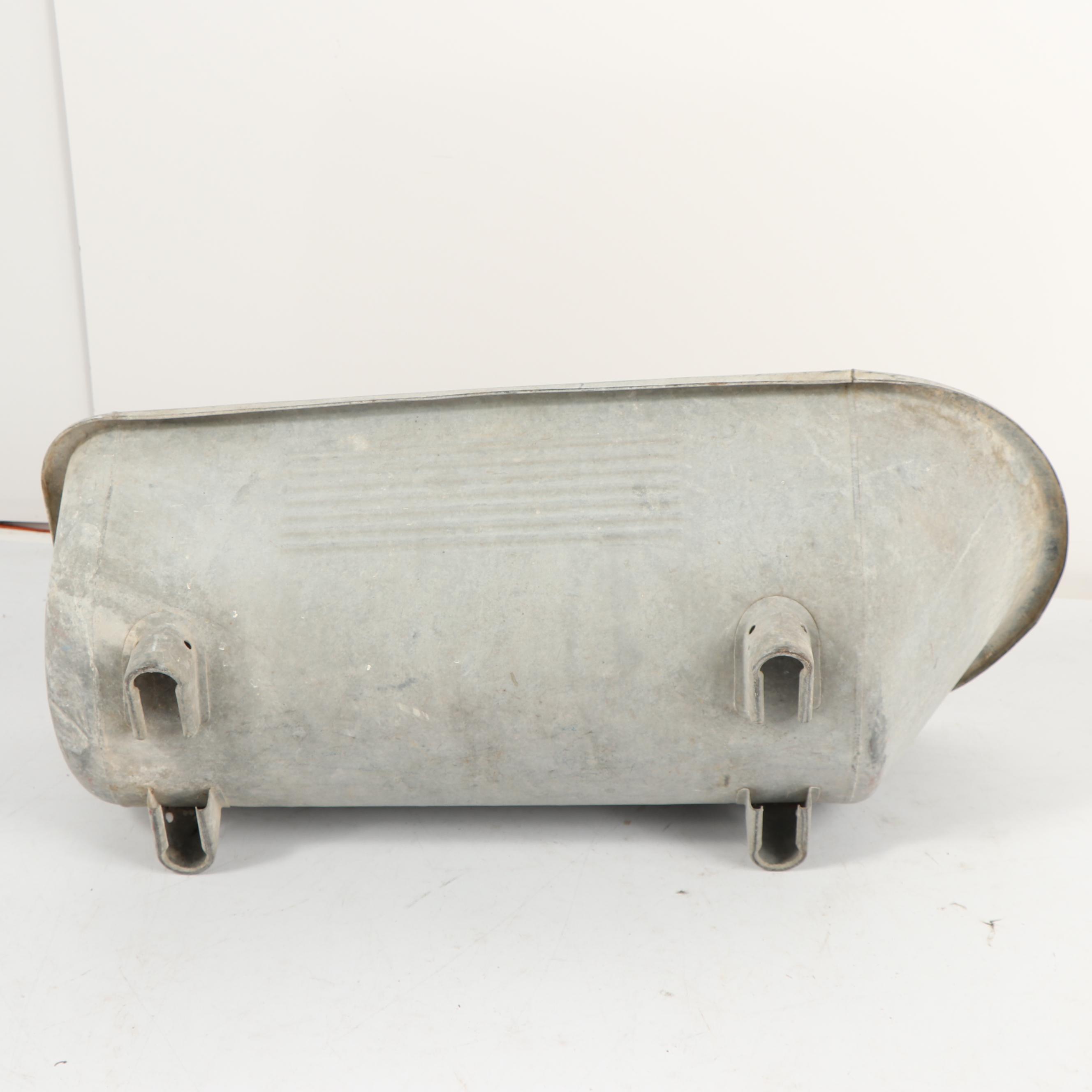 Vintage Metal Bathtub