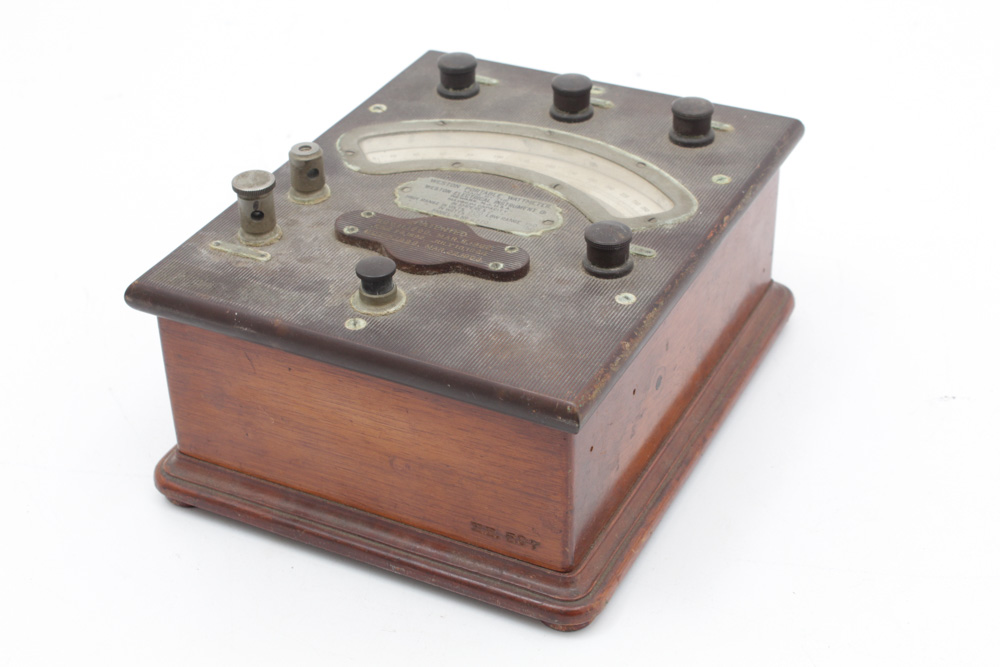 Antique Weston Electric Company Portable Wattmeter