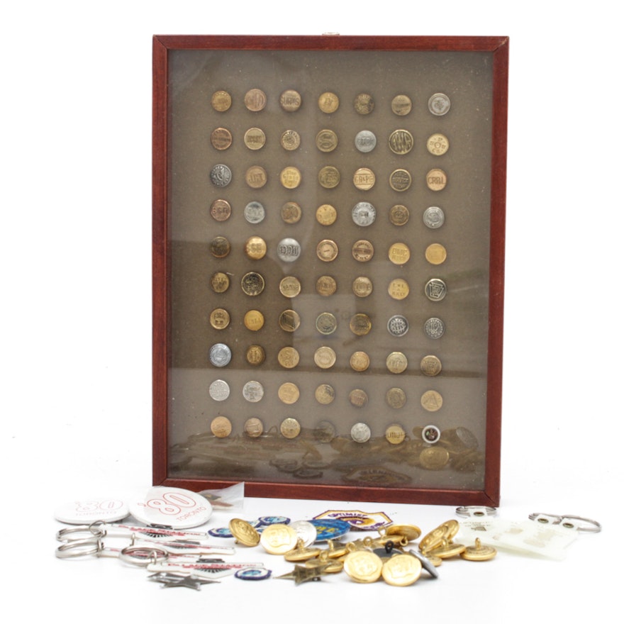 Brass Button Collection