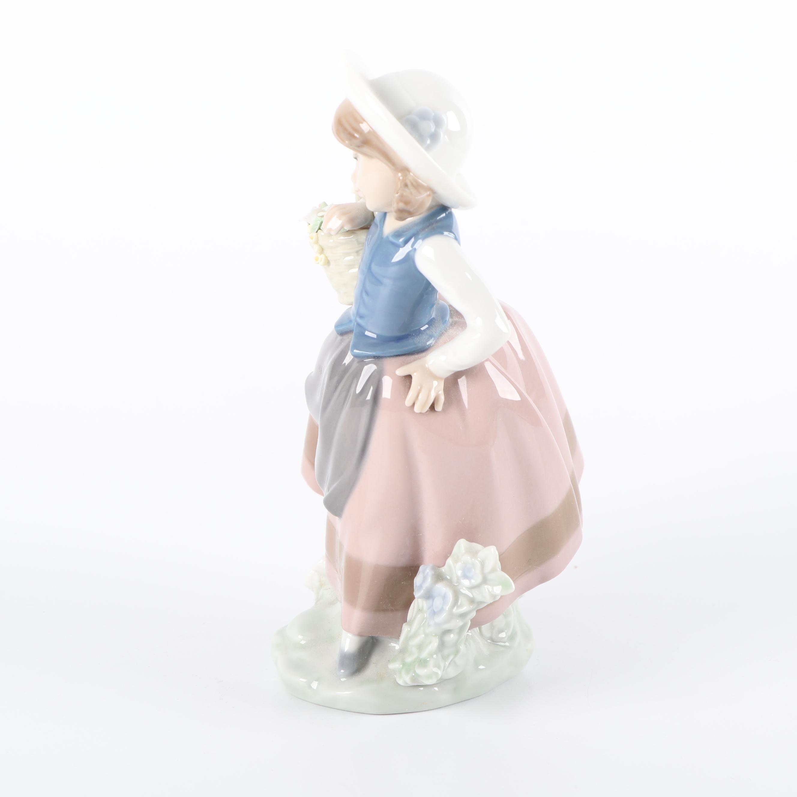 Lladró "Sweet Scent" Porcelain Figurine, 1983