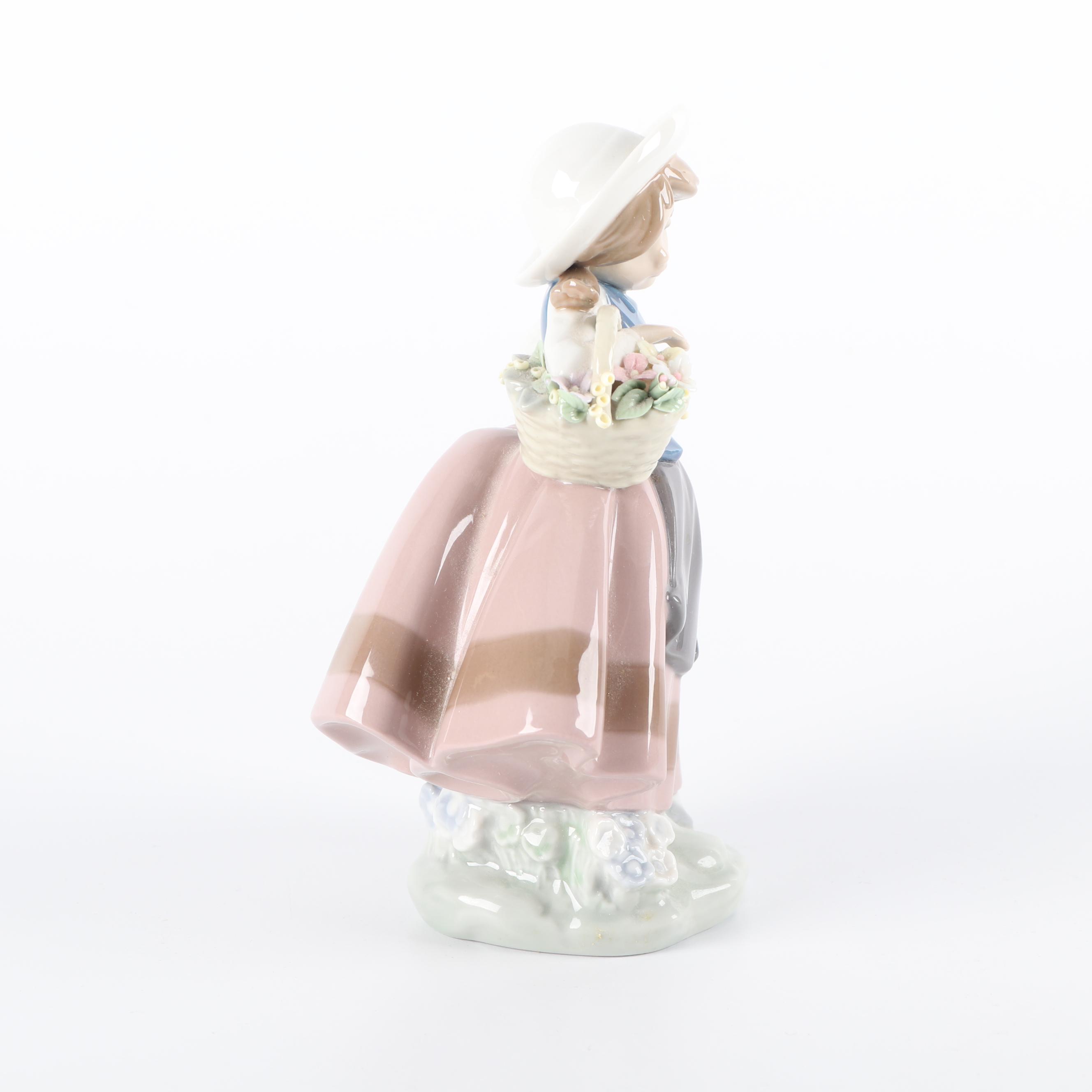 Lladró "Sweet Scent" Porcelain Figurine, 1983