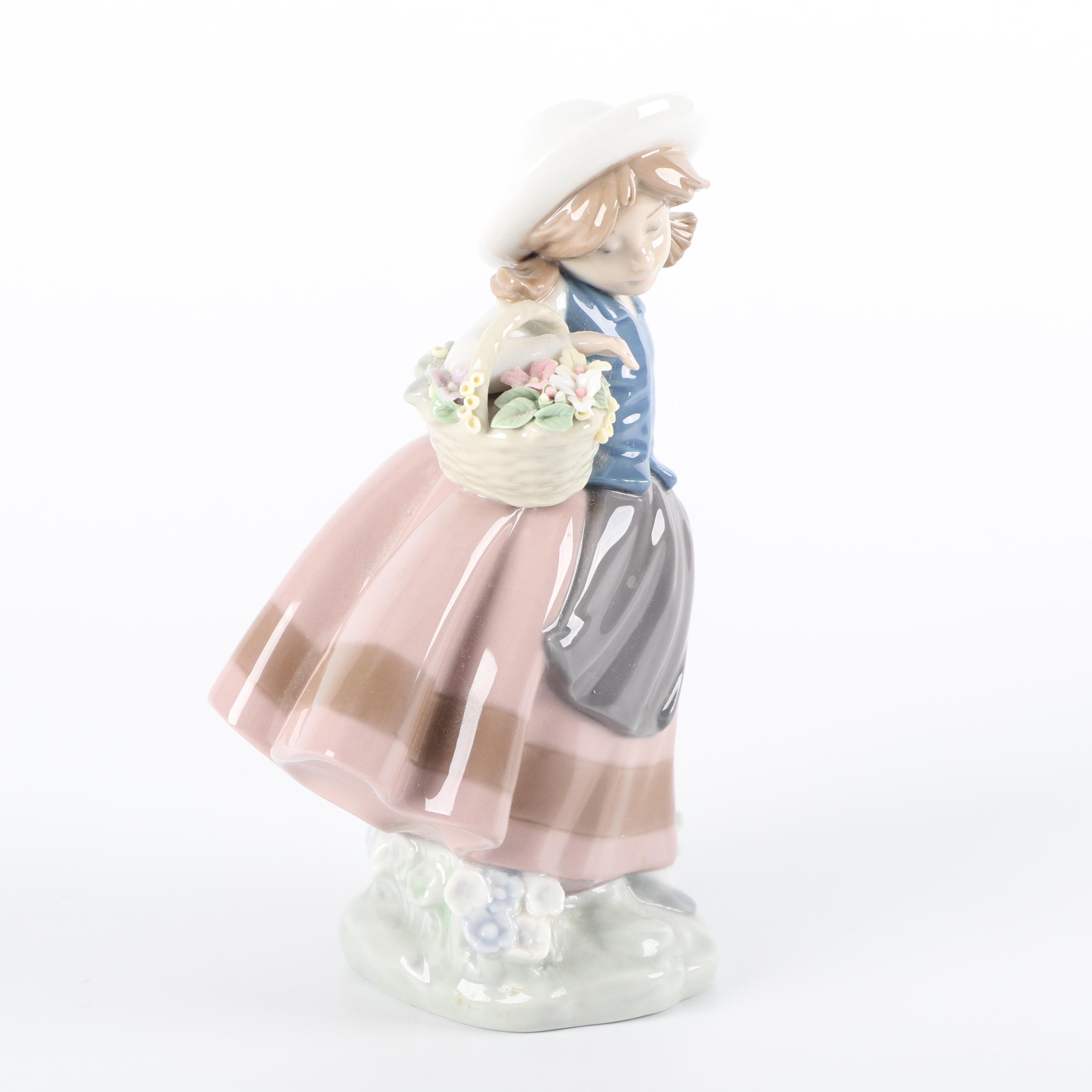Lladró "Sweet Scent" Porcelain Figurine, 1983
