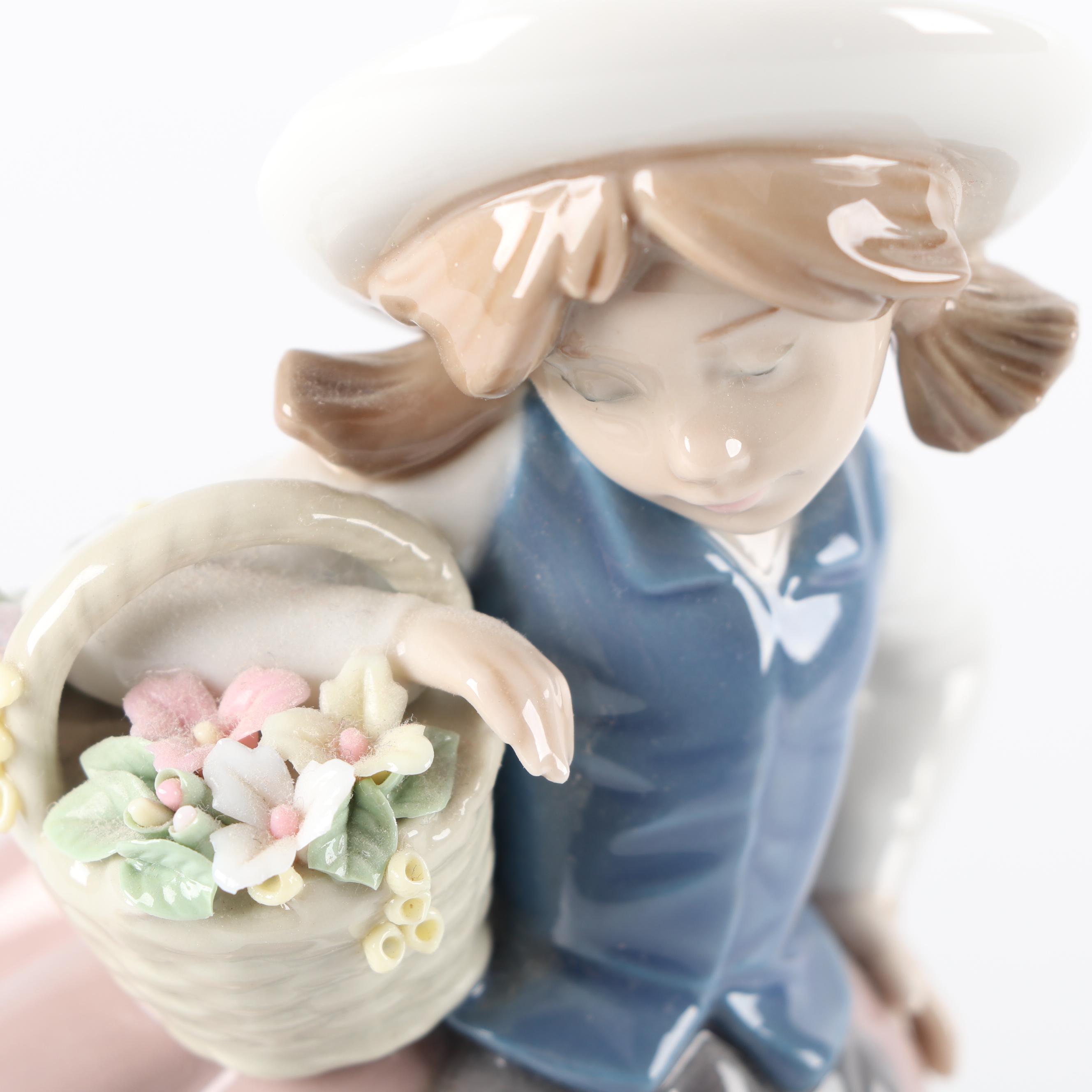 Lladró "Sweet Scent" Porcelain Figurine, 1983