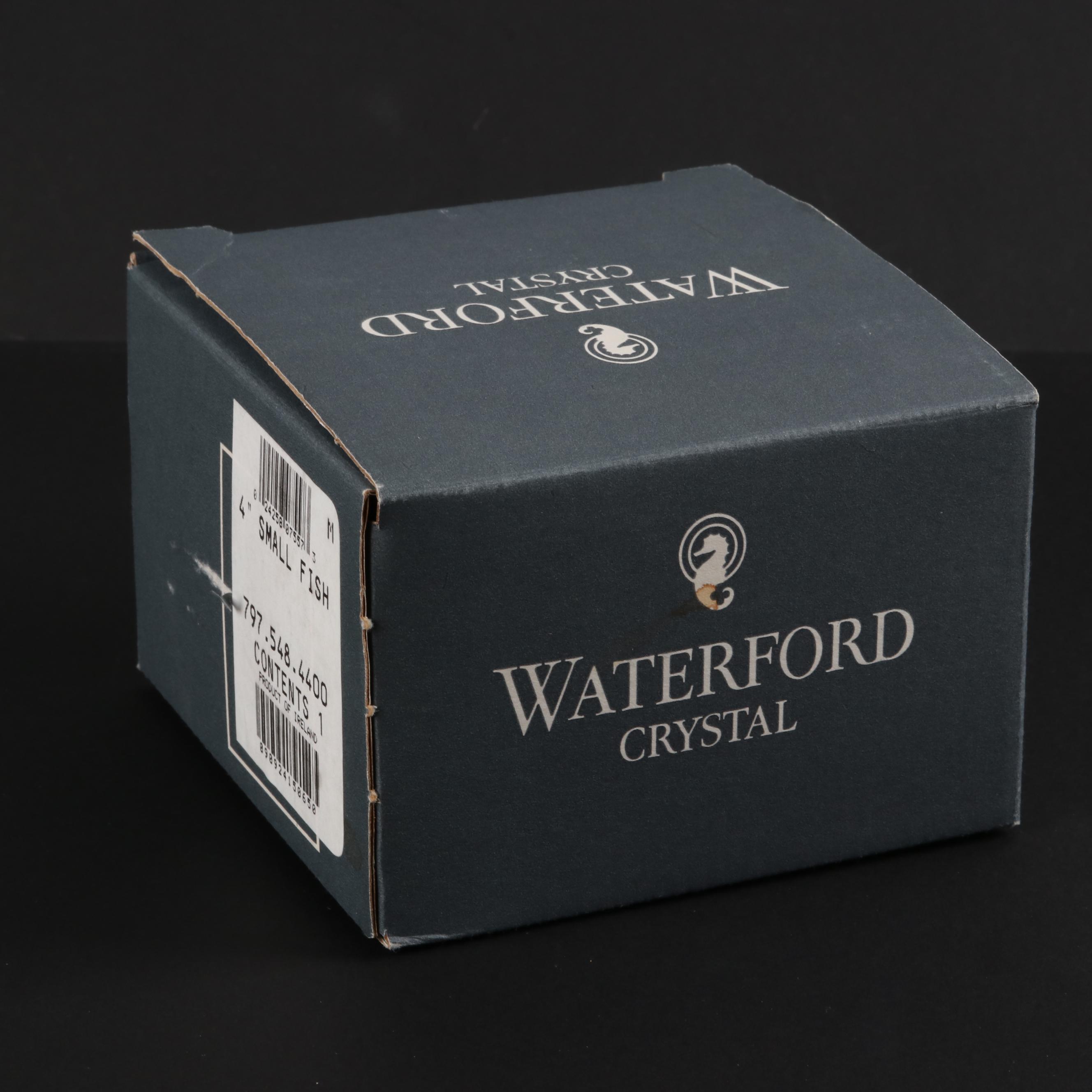 Waterford Crystal "Small Fish" Figurine