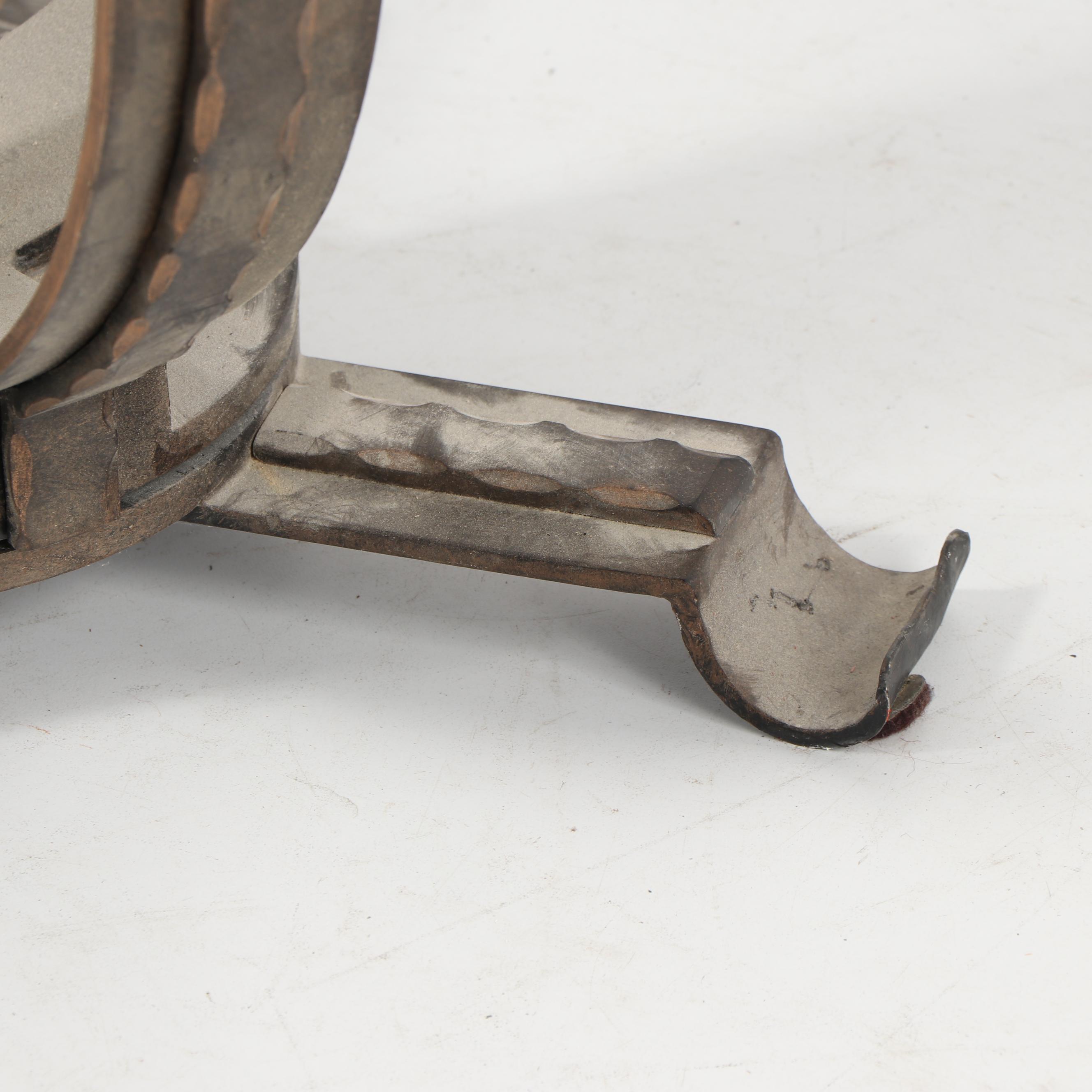 Stone Top Spiral and Finial Pedestal Table