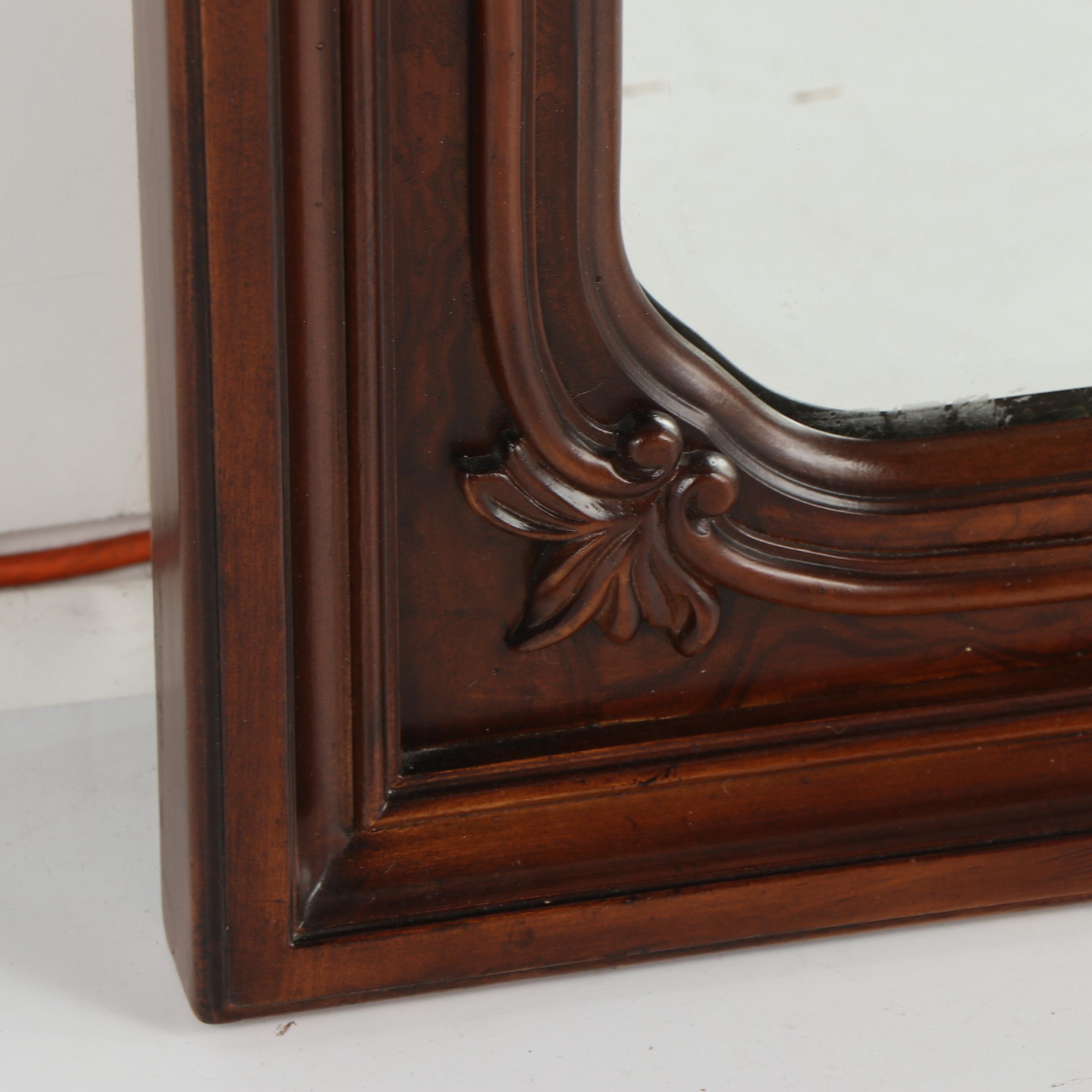 Decorative Composite Wood Wall Mirror