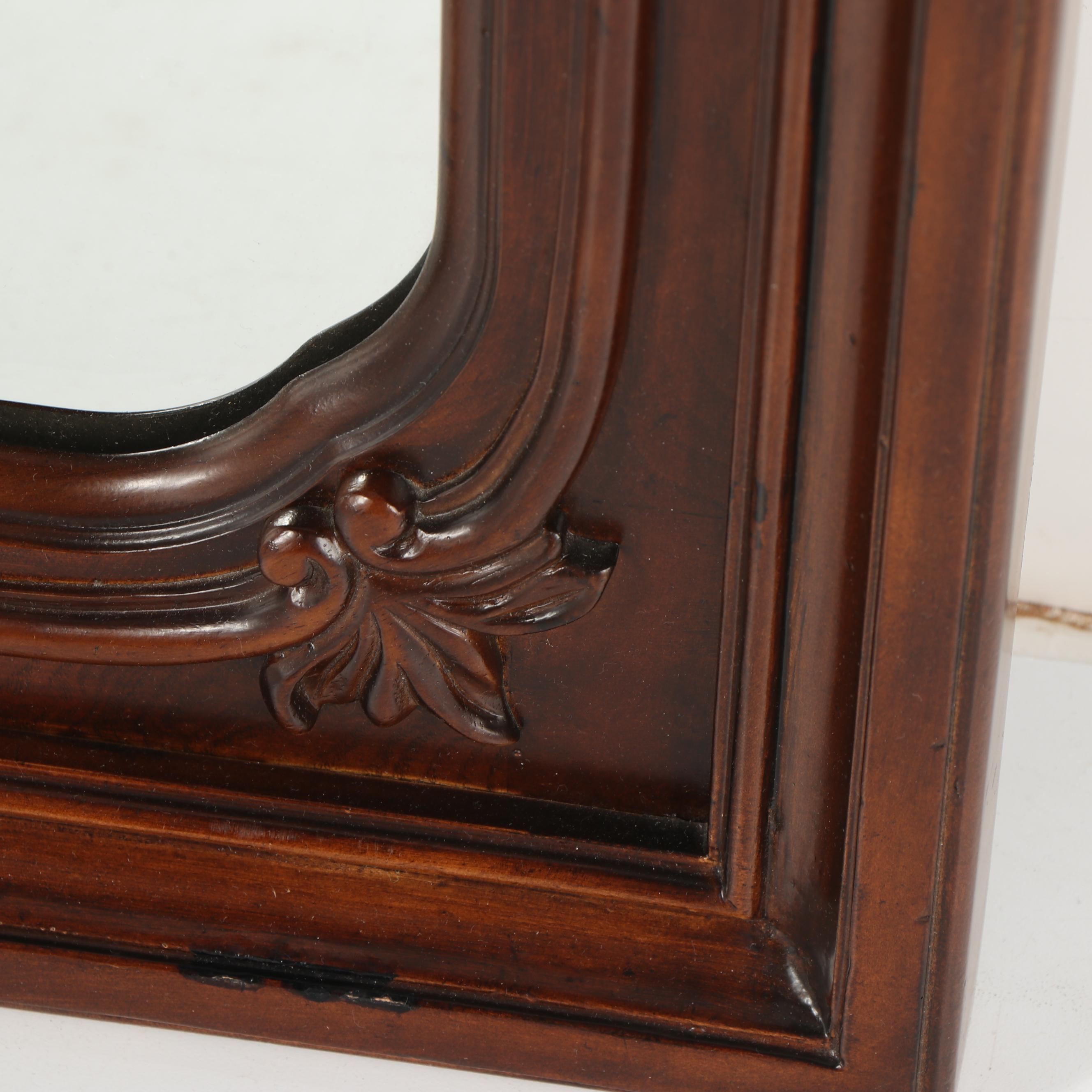 Decorative Composite Wood Wall Mirror