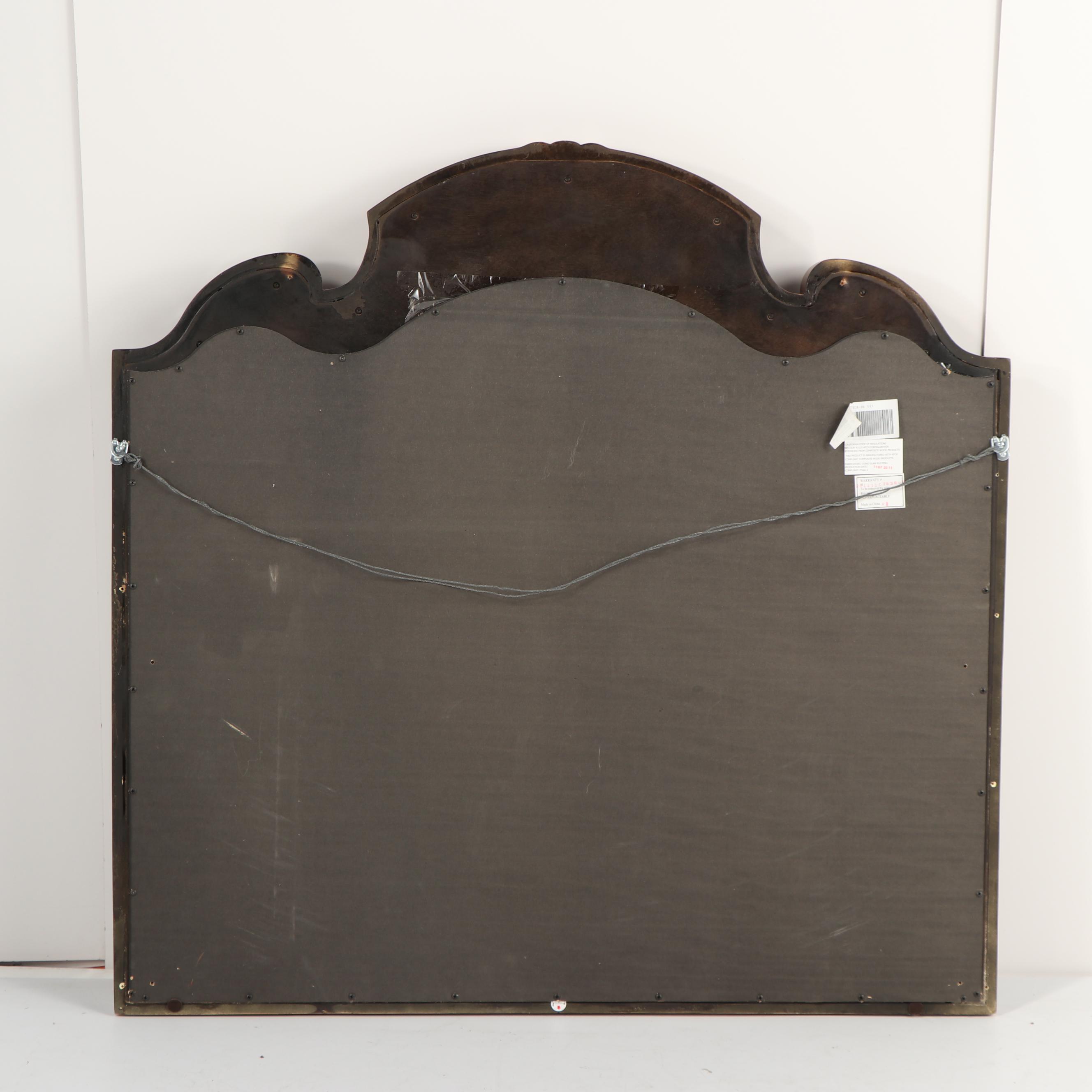 Decorative Composite Wood Wall Mirror