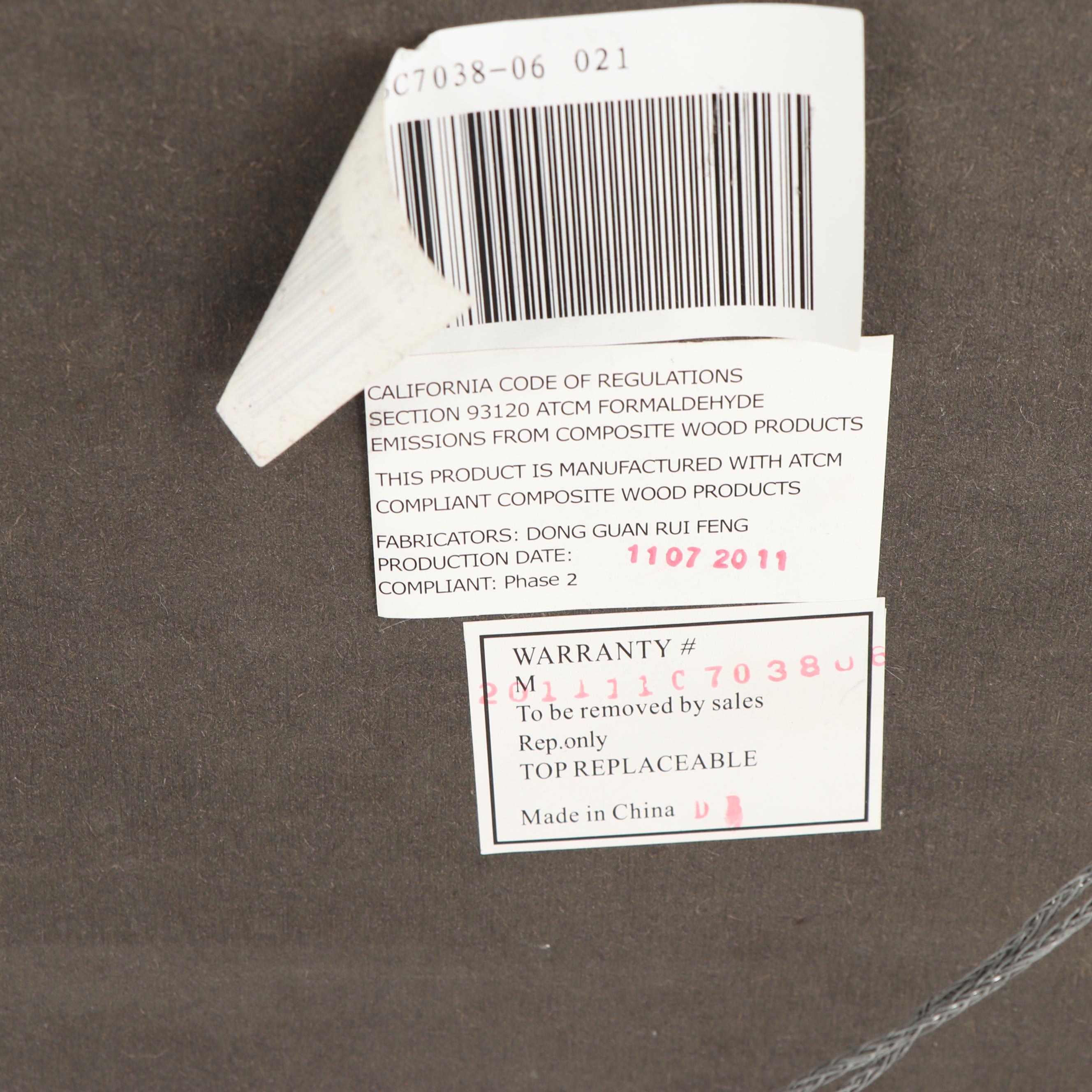 Decorative Composite Wood Wall Mirror