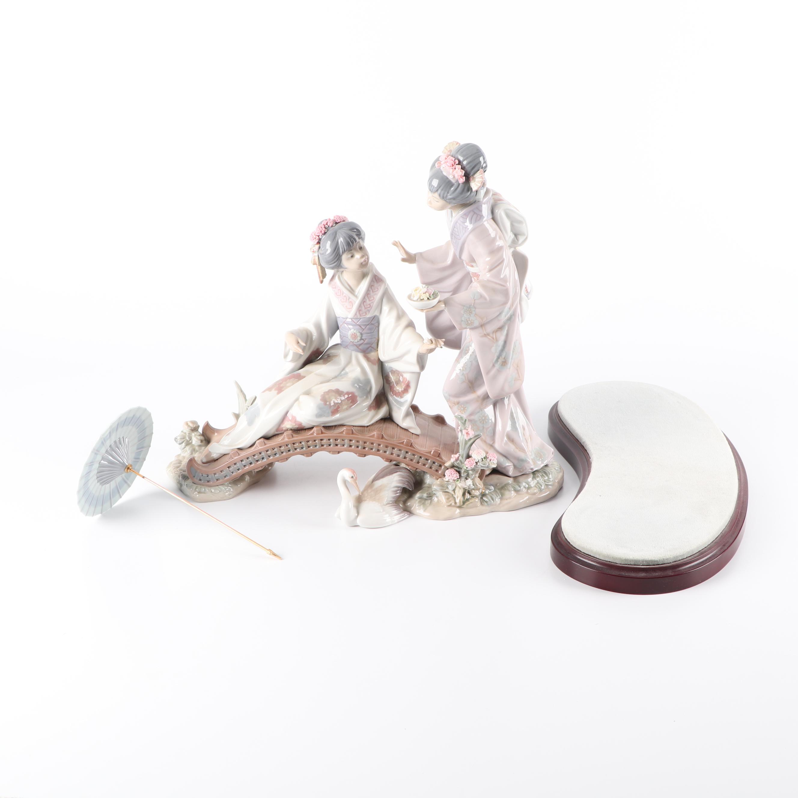 1984 Lladró "Springtime in Japan" Porcelain Figurine