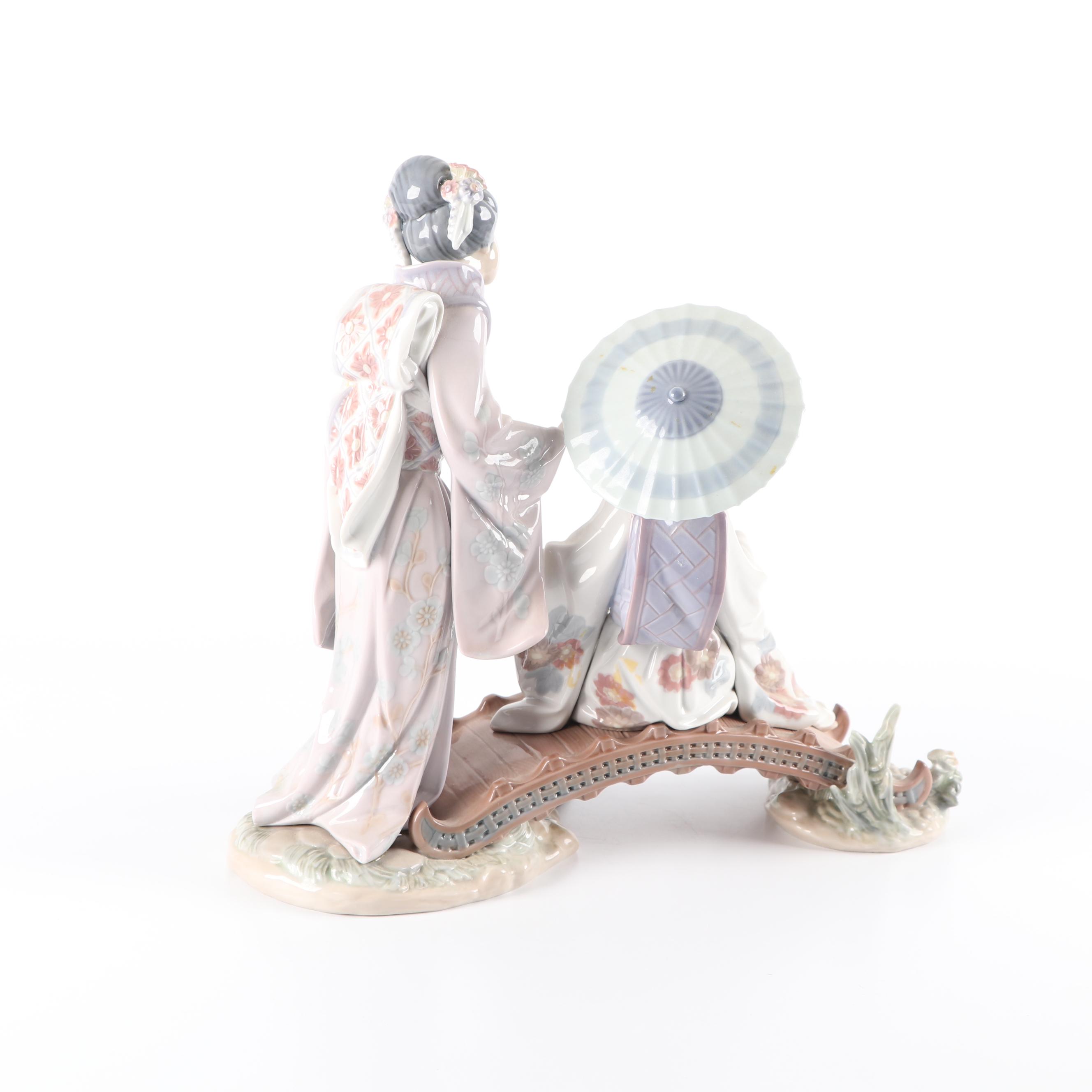 1984 Lladró "Springtime in Japan" Porcelain Figurine