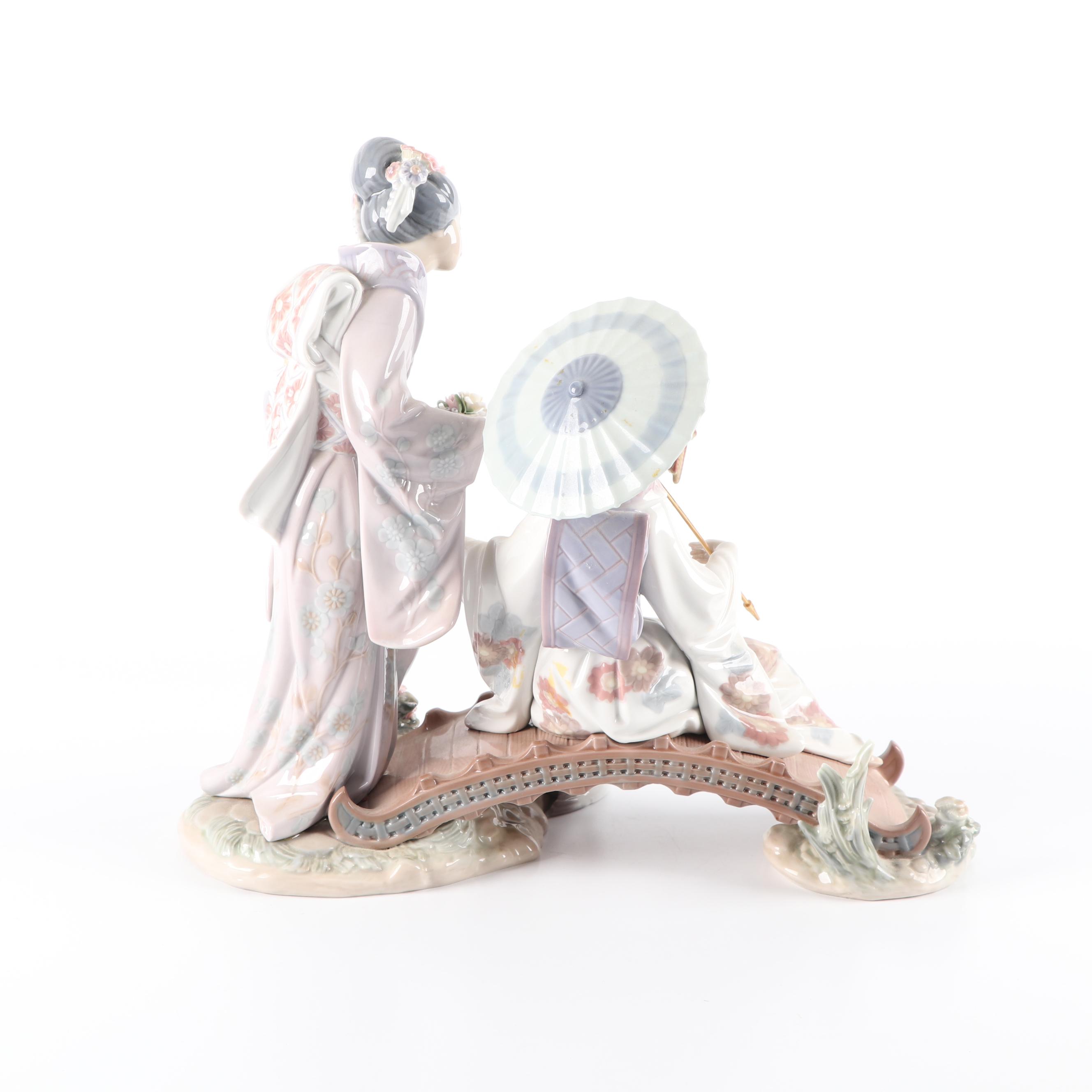 1984 Lladró "Springtime in Japan" Porcelain Figurine