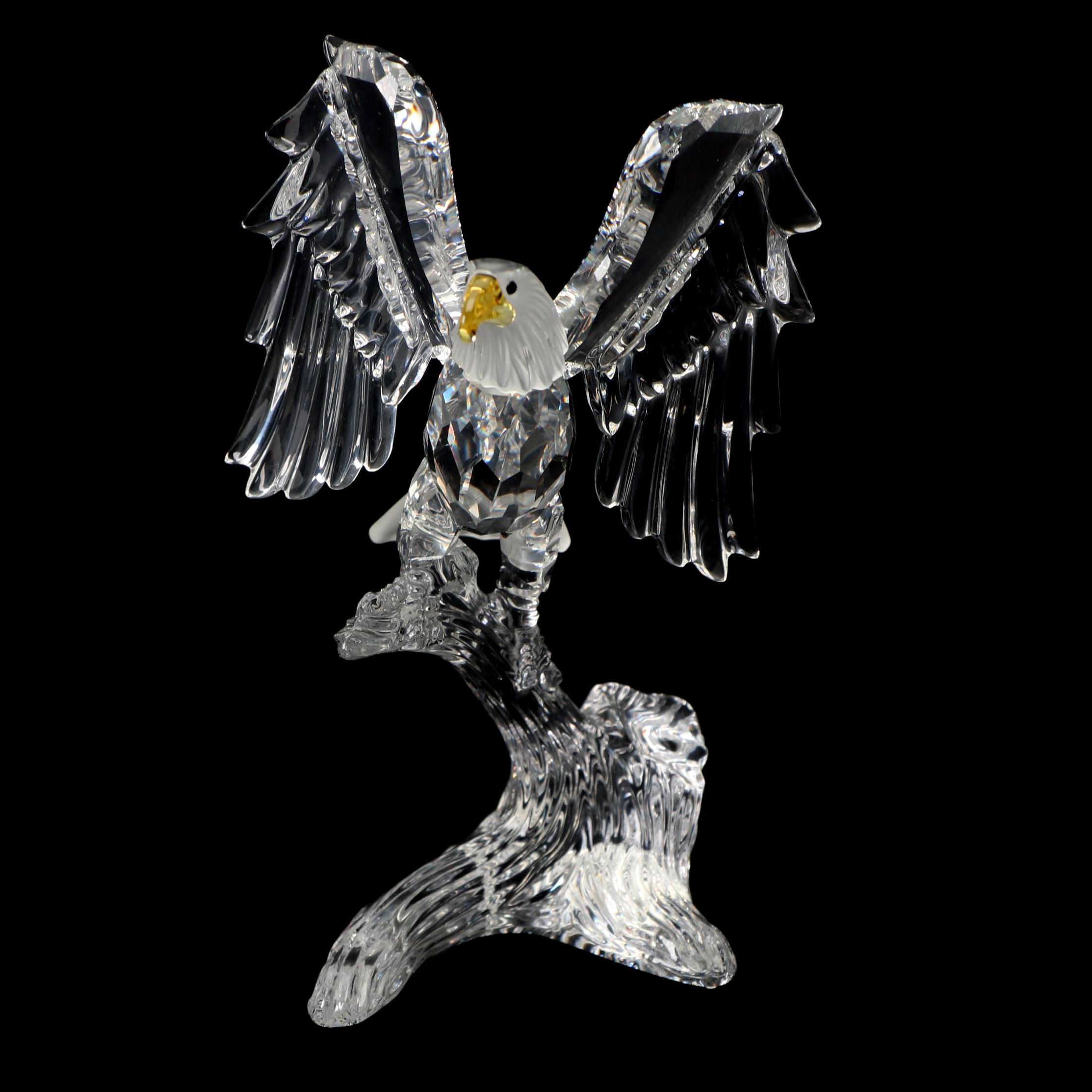 Swarovski Crystal "Bald Eagle" Figurine