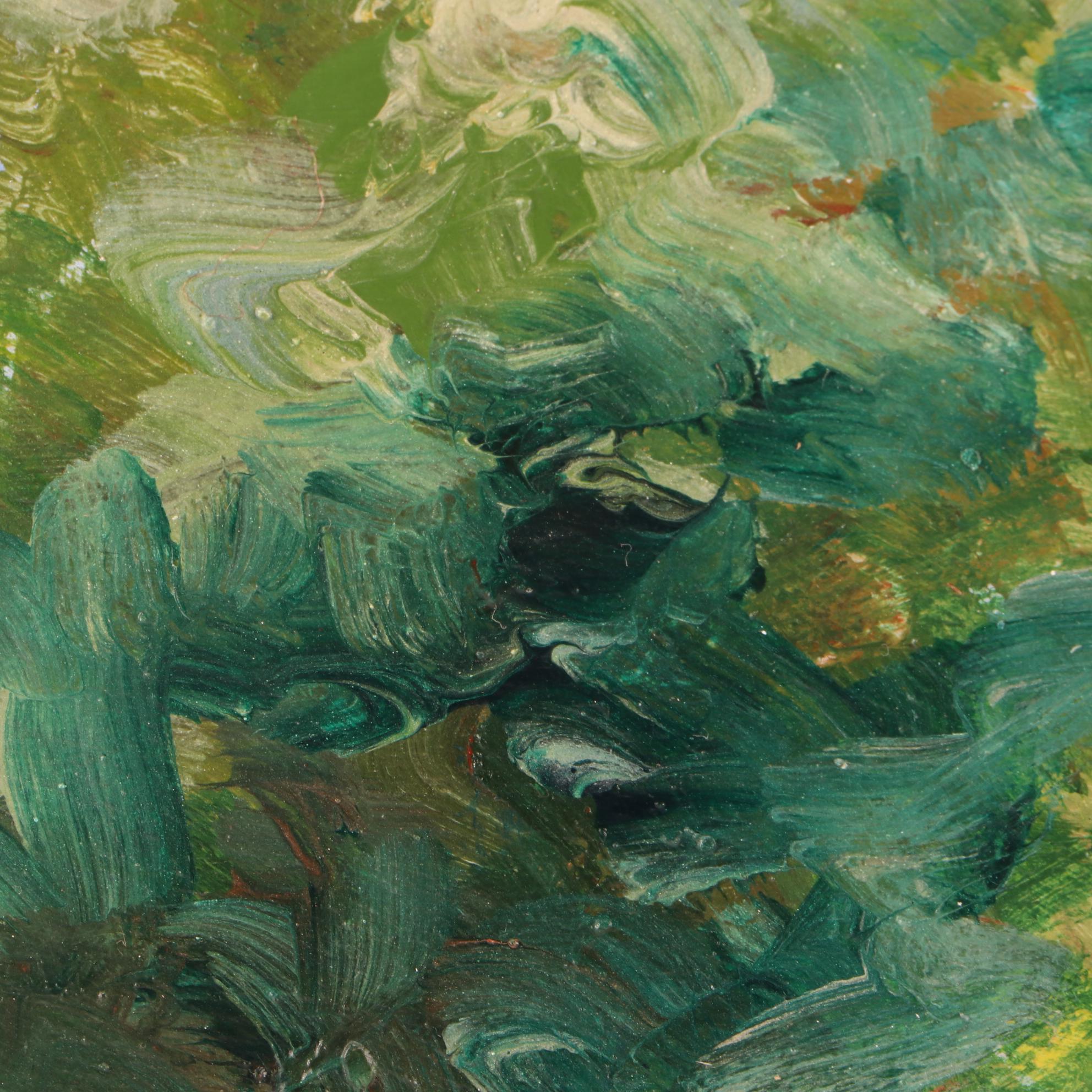 Sulmaz H. Radvand Landscape Acrylic Painting