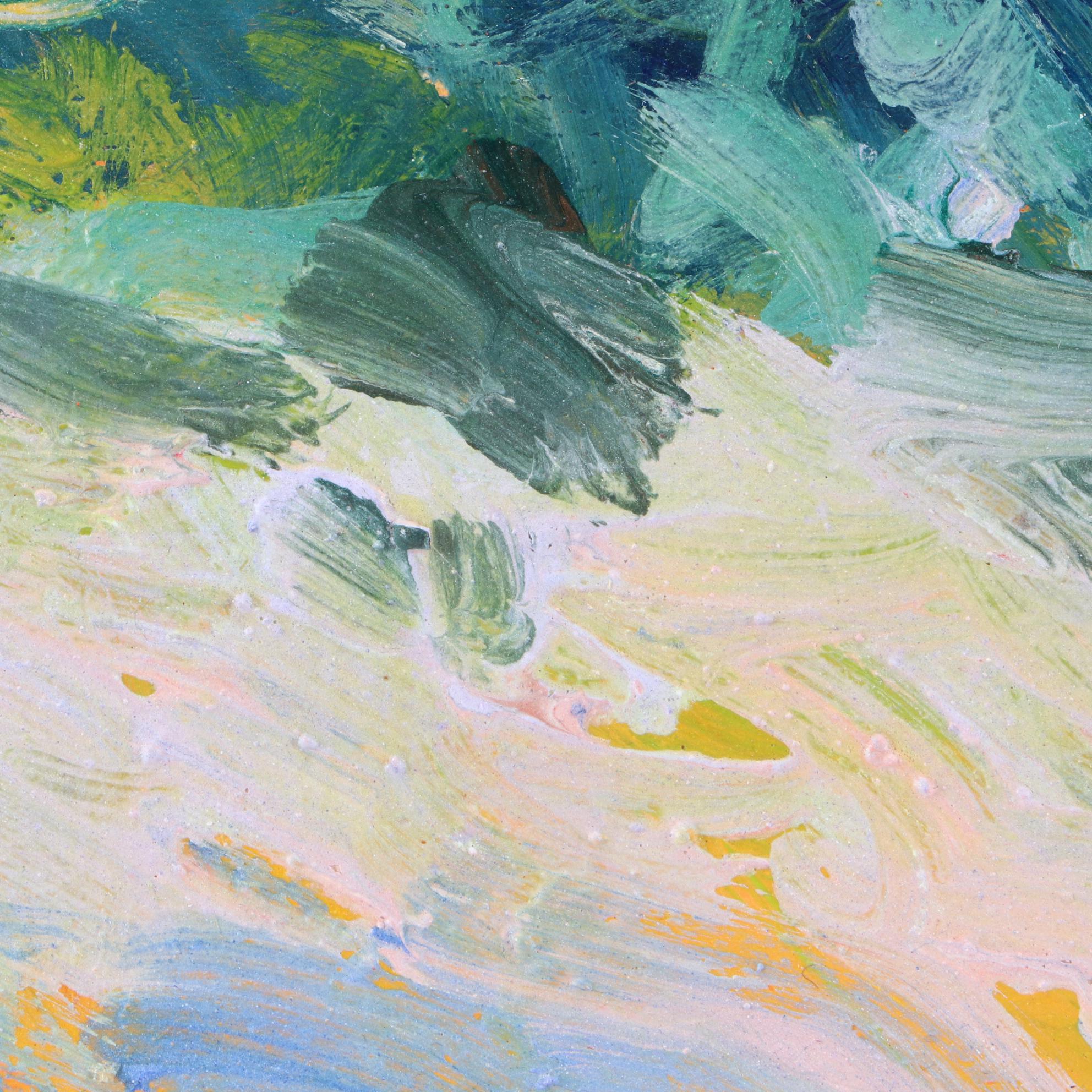 Sulmaz H. Radvand Landscape Acrylic Painting