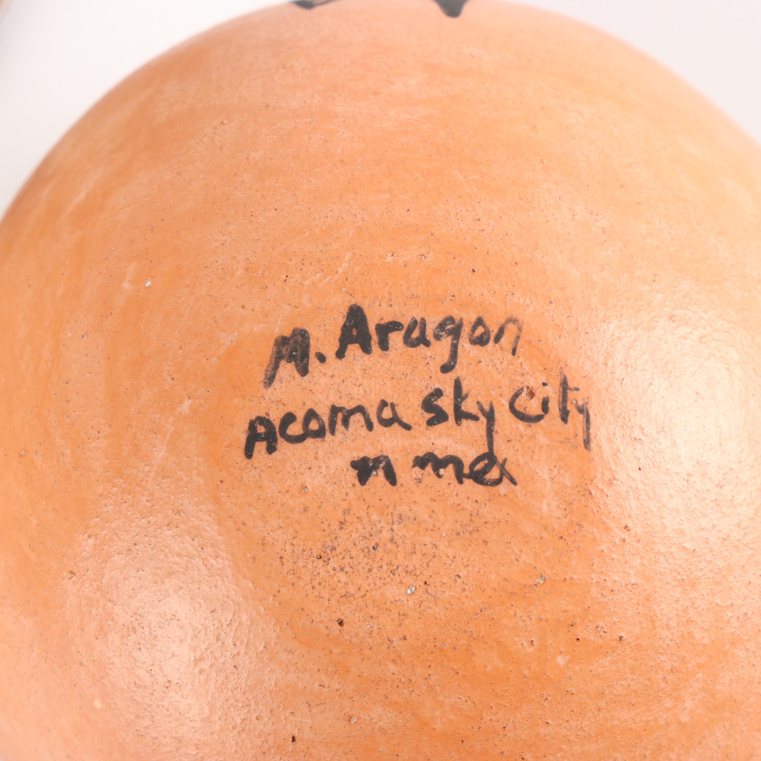 Acoma Pueblo Polychrome Pottery