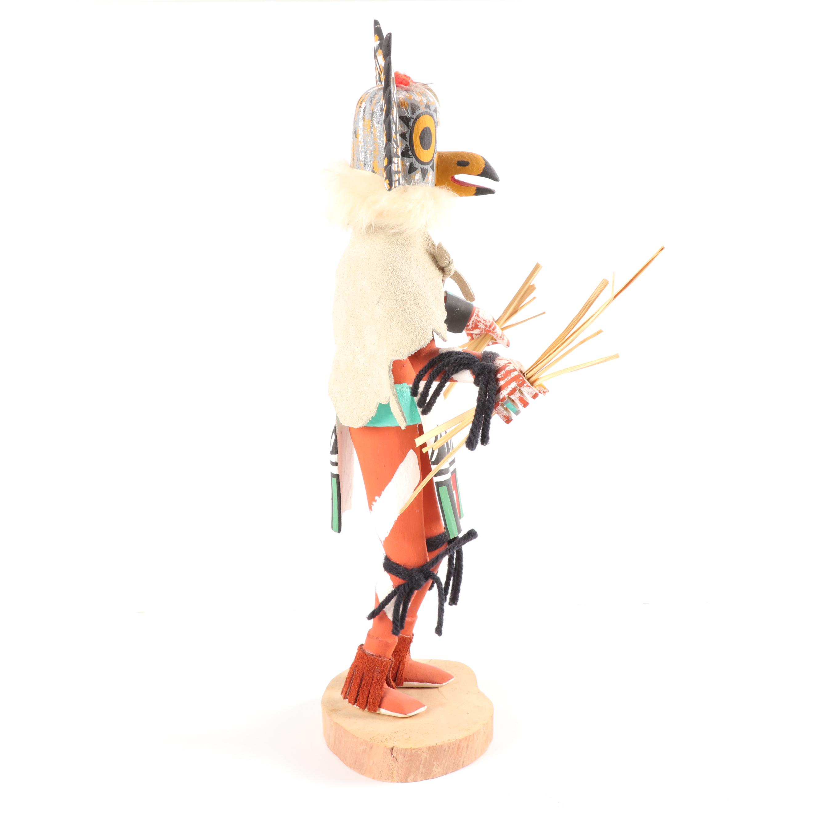 Signed Kachina Style Doll "Owl"