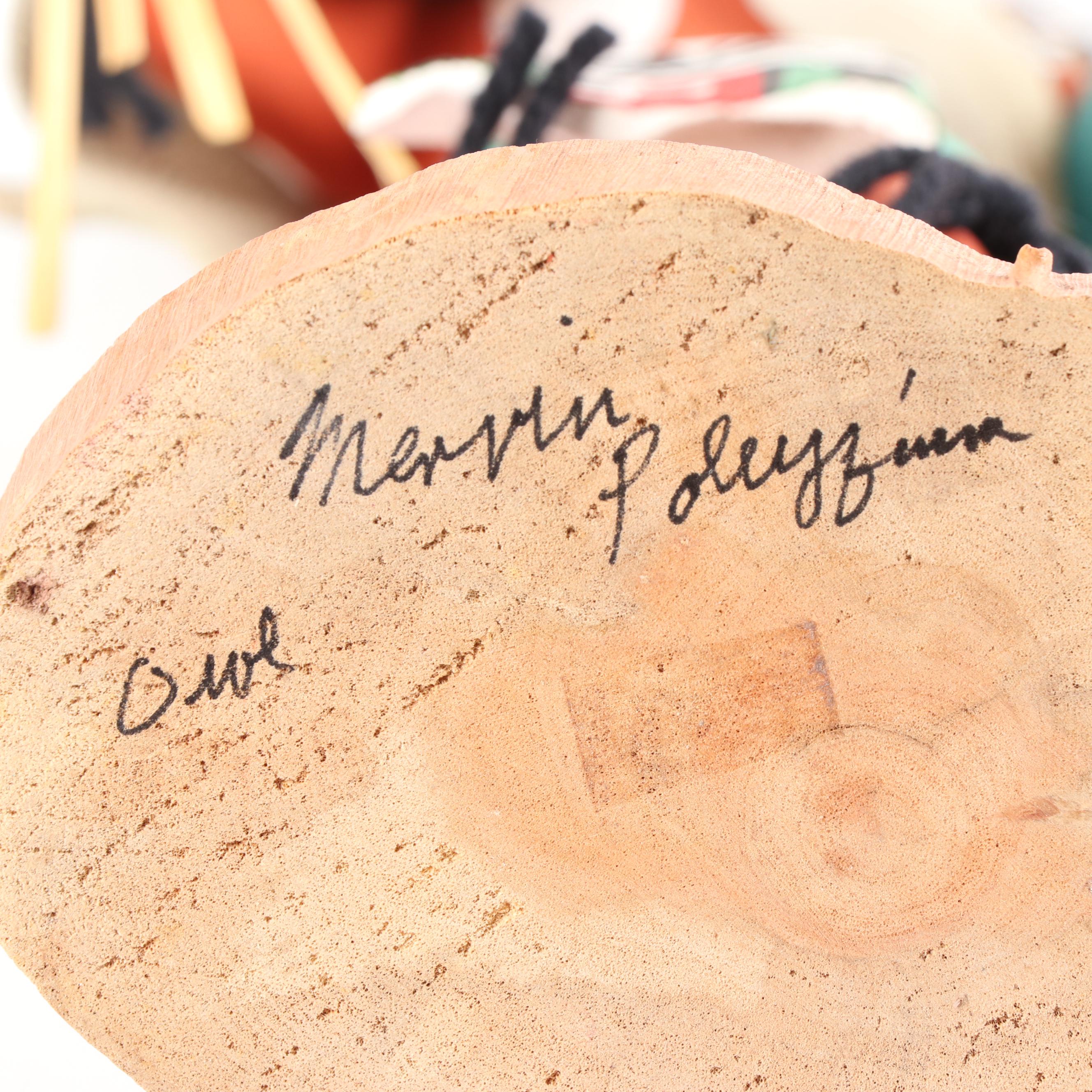 Signed Kachina Style Doll "Owl"